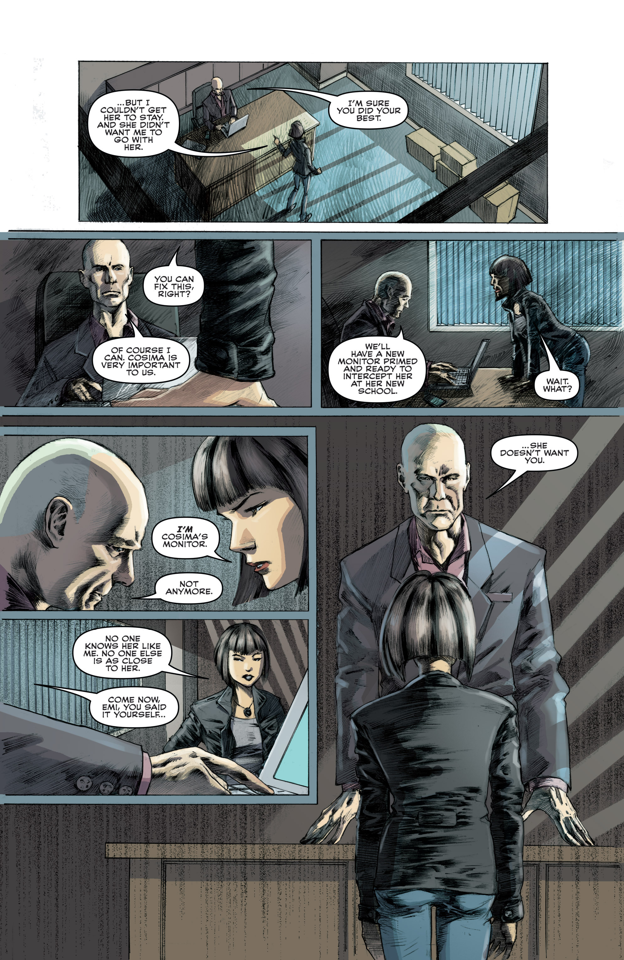 Read online Orphan Black comic -  Issue #4 - 5