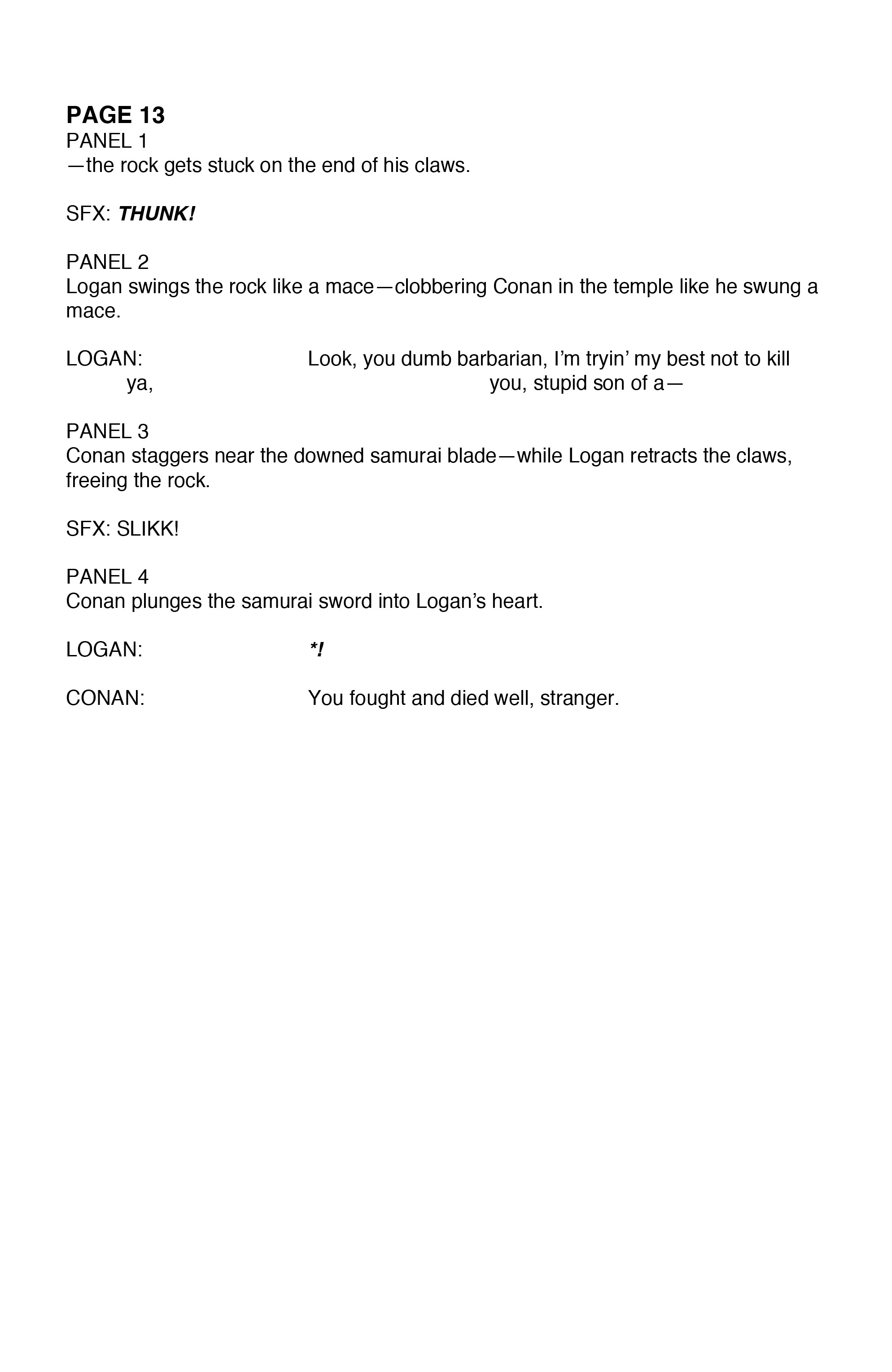 Read online Savage Avengers comic -  Issue # _Director's Cut - 56