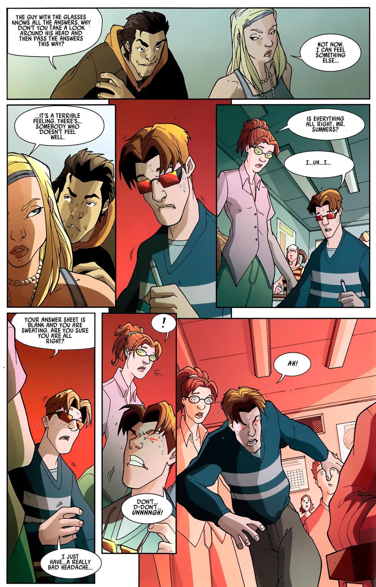 Read online X-Campus comic -  Issue #1 - 23