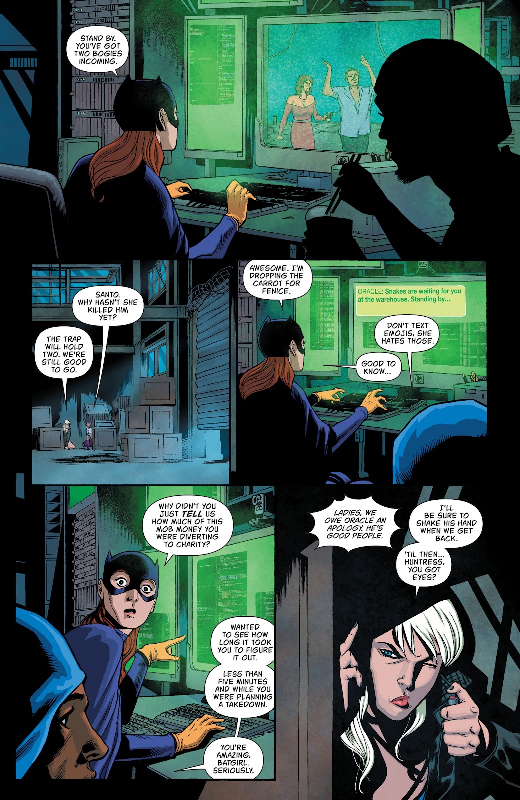 Batgirl and the Birds of Prey issue 5 - Page 22