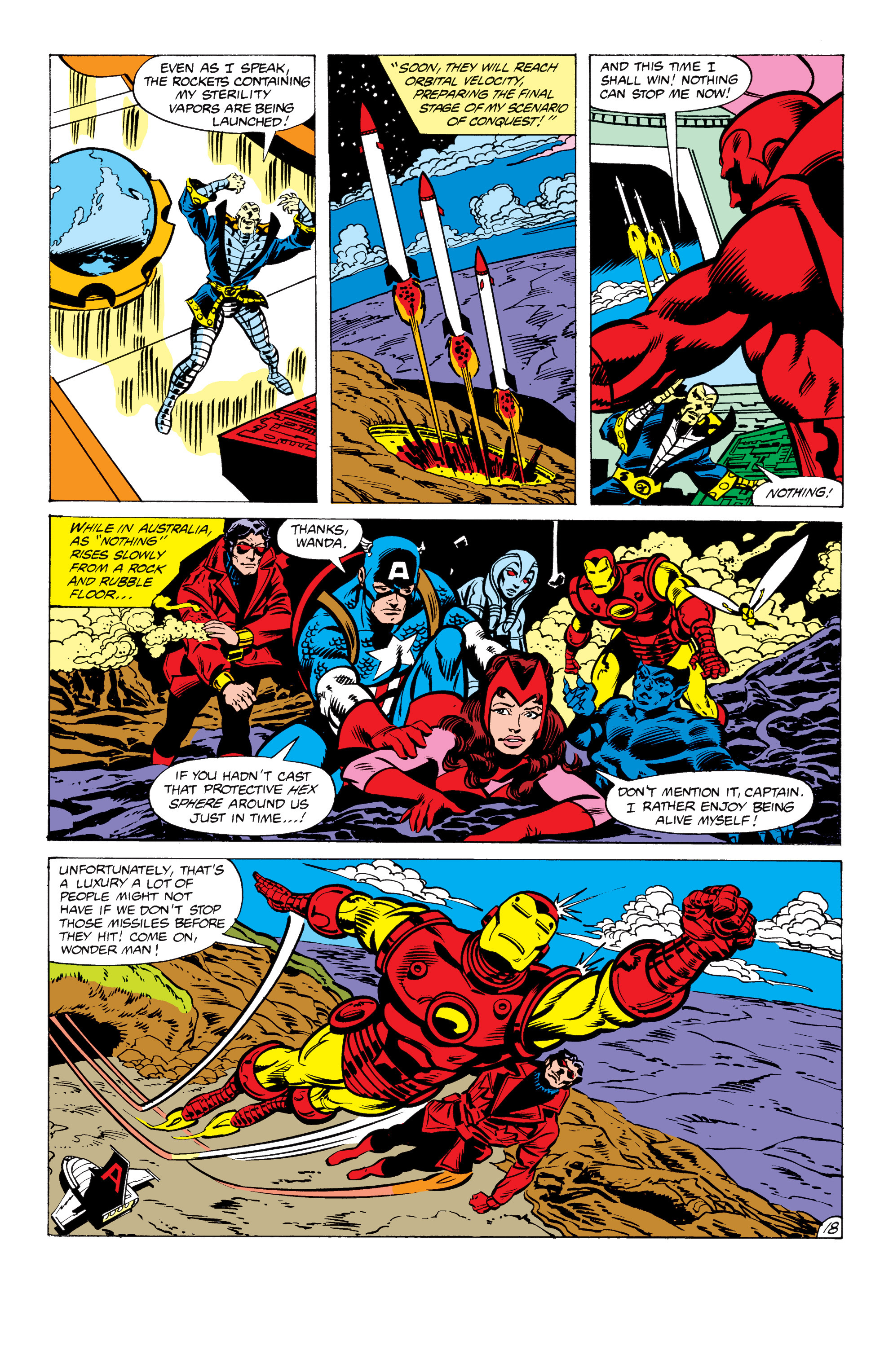 Read online The Avengers (1963) comic -  Issue #205 - 19