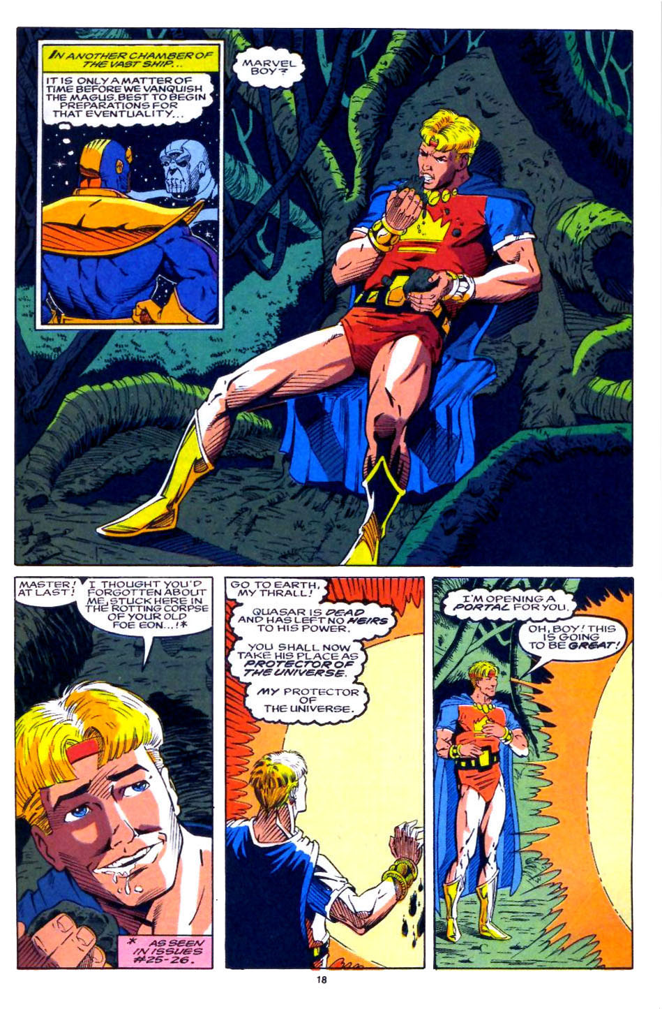 Read online Quasar comic -  Issue #40 - 15