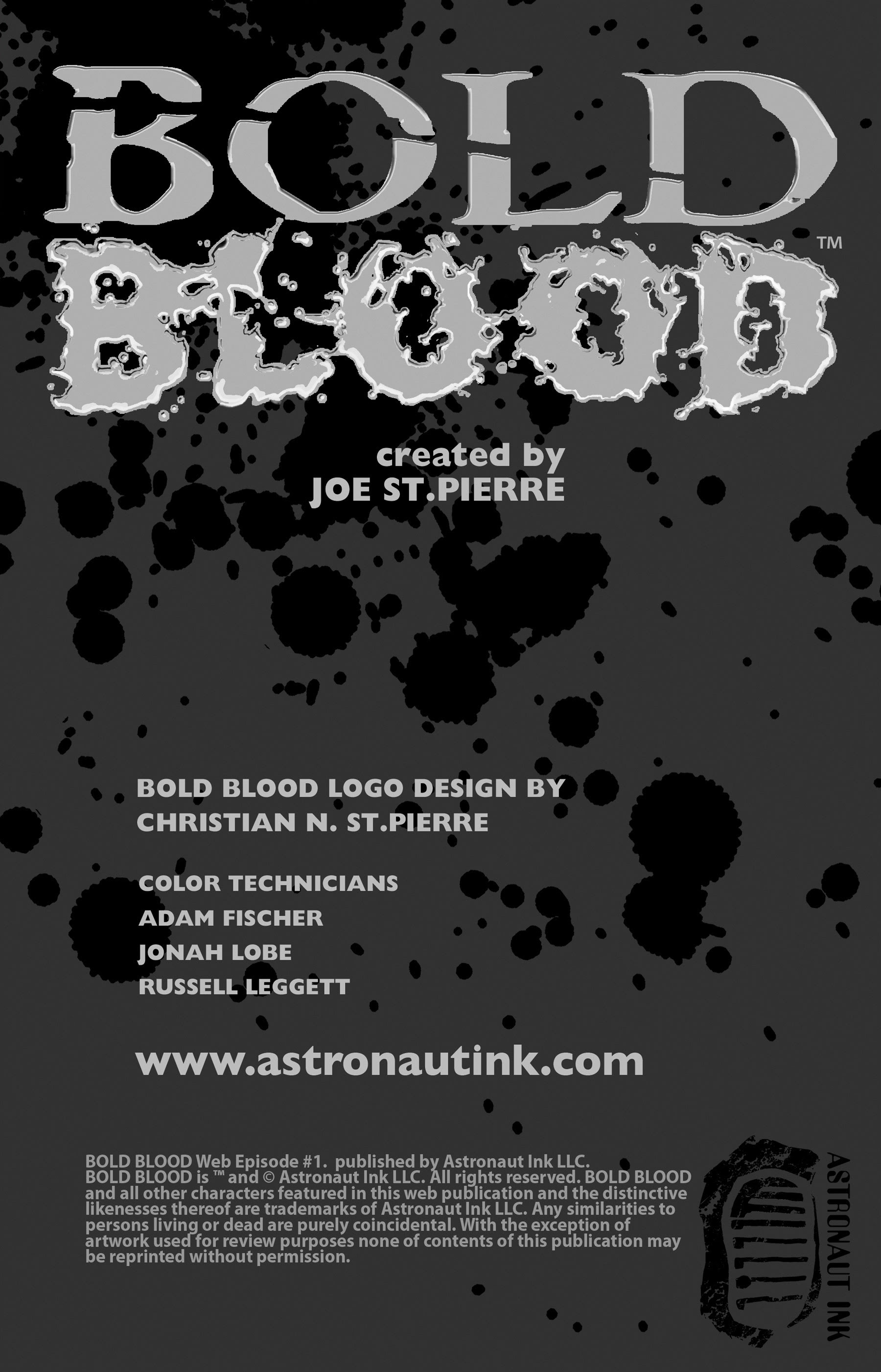 Read online Bold Blood comic -  Issue #1 - 2