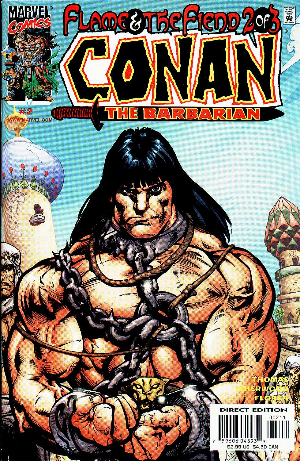 Read online Conan the Barbarian: Flame and the Fiend comic -  Issue #2 - 1