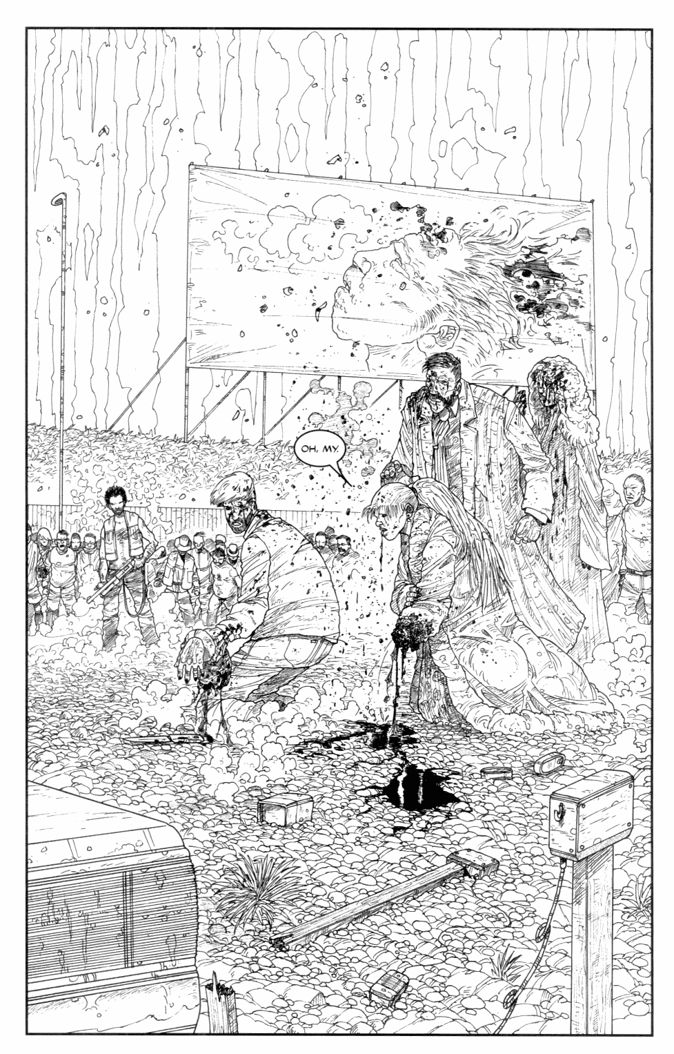 Read online Joe R. Lansdale's The Drive-In comic -  Issue #4 - 4