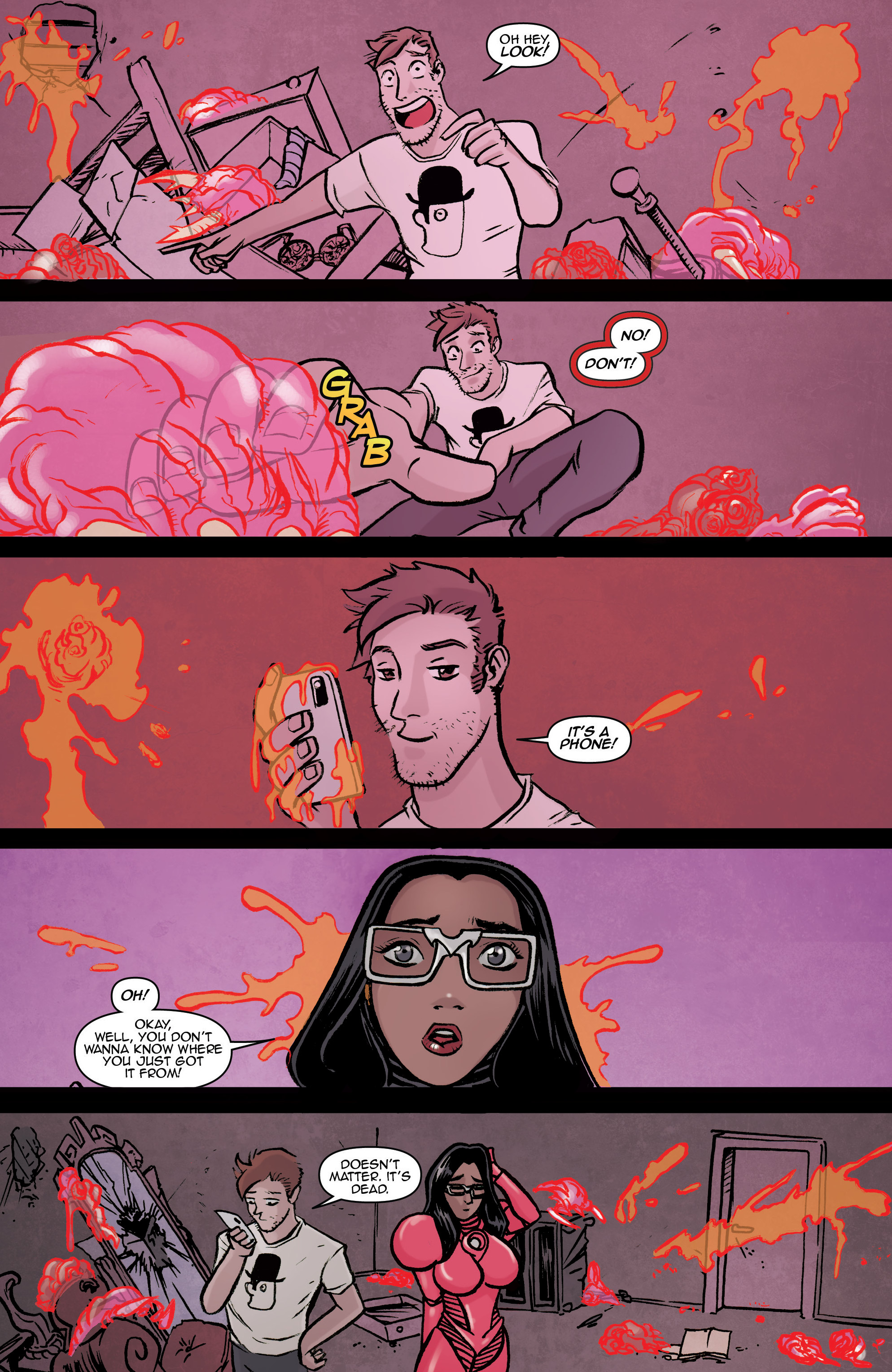 Read online Vampblade Season 4 comic -  Issue #3 - 13
