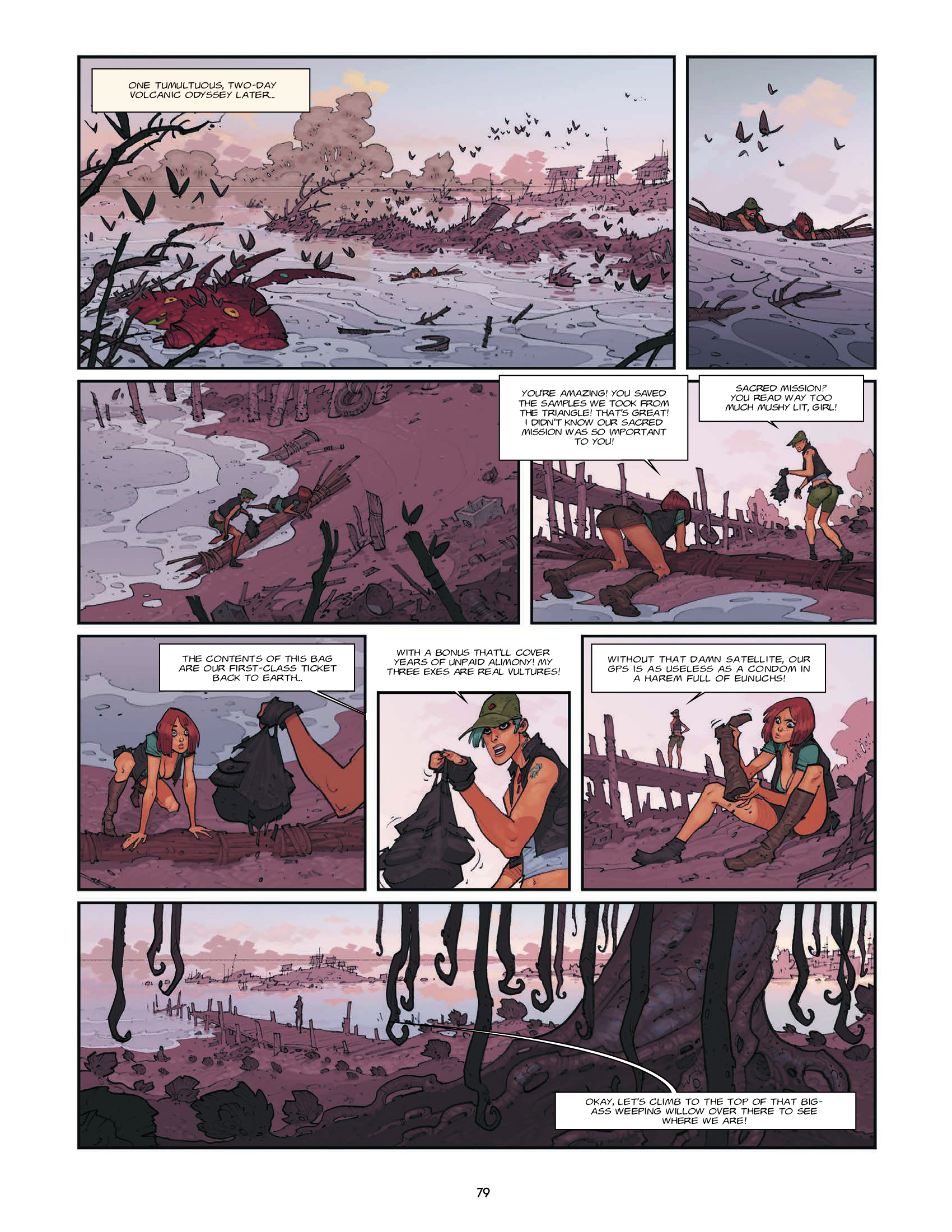 Read online Trapped on Zarkass comic -  Issue # TPB (Part 1) - 80