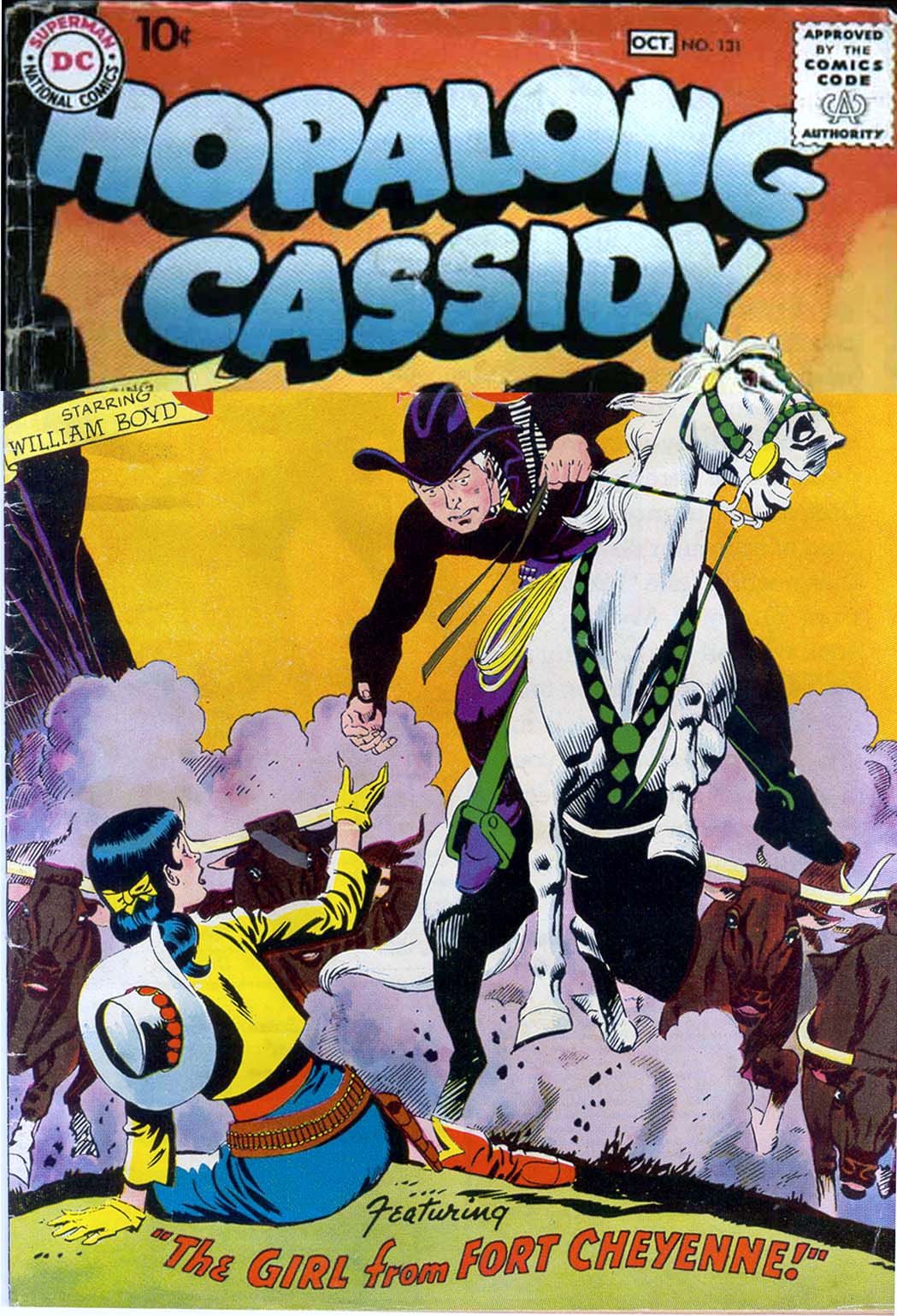 Read online Hopalong Cassidy comic -  Issue #131 - 2