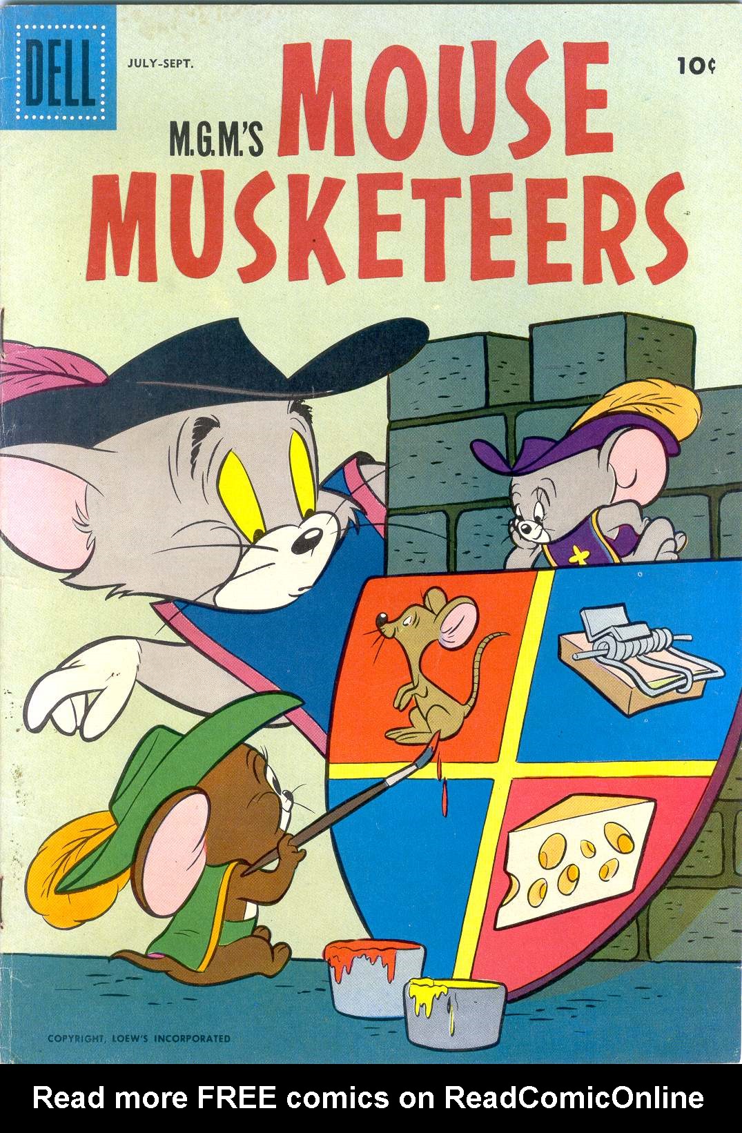 Read online M.G.M's The Mouse Musketeers comic -  Issue #9 - 1