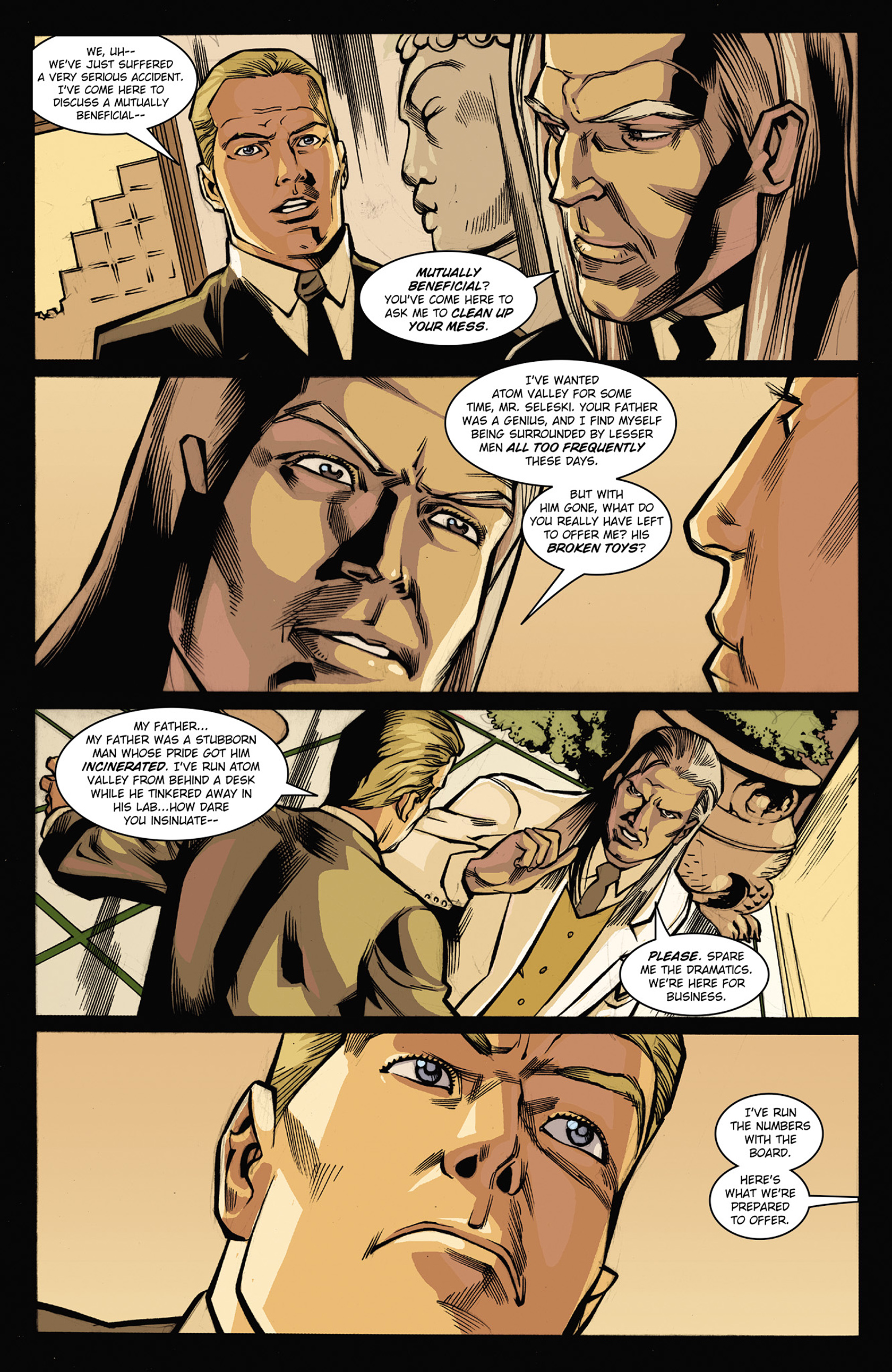 Read online Solar: Man of the Atom (2014) comic -  Issue #3 - 14