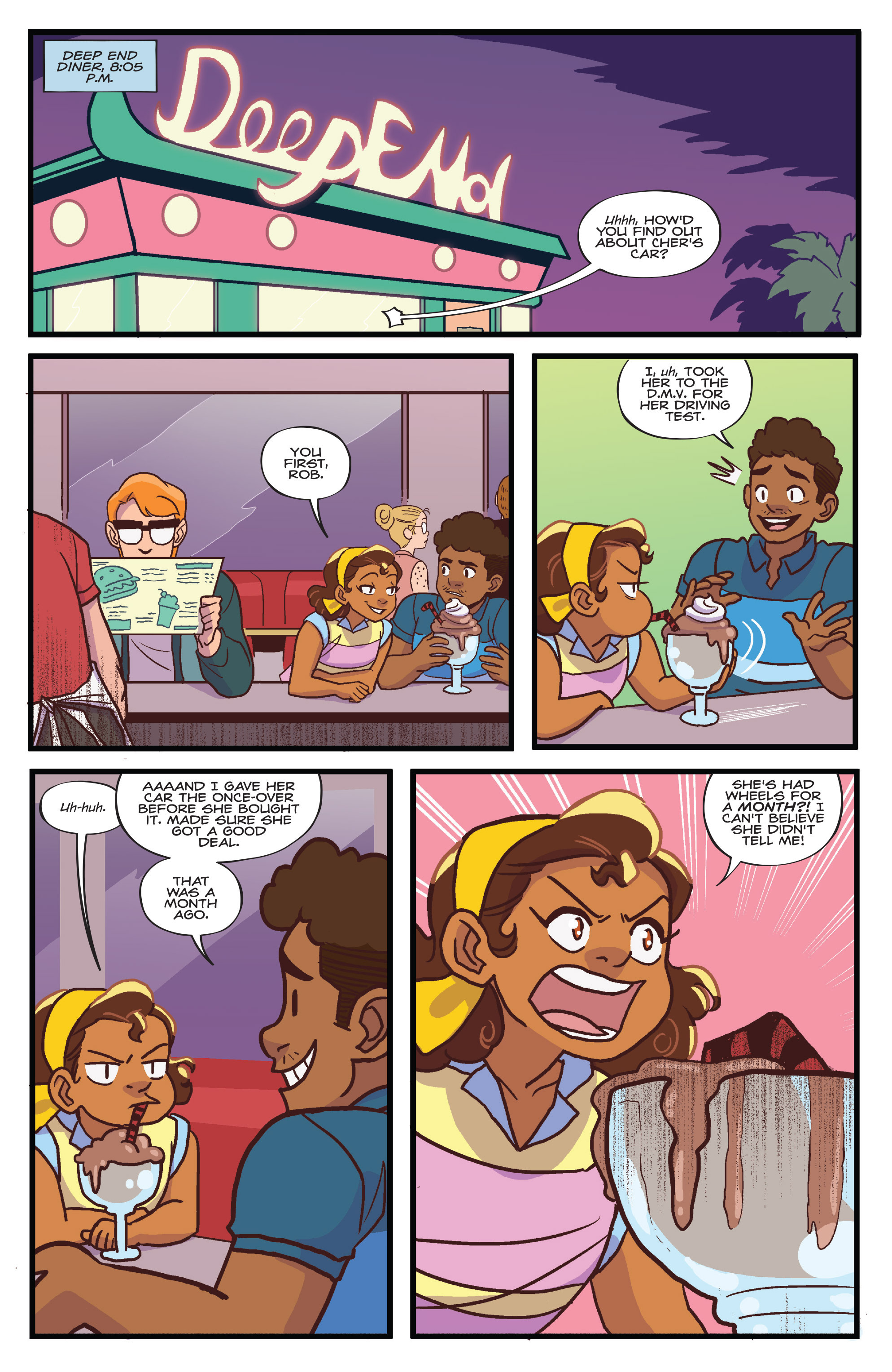 Read online Goldie Vance comic -  Issue #6 - 5