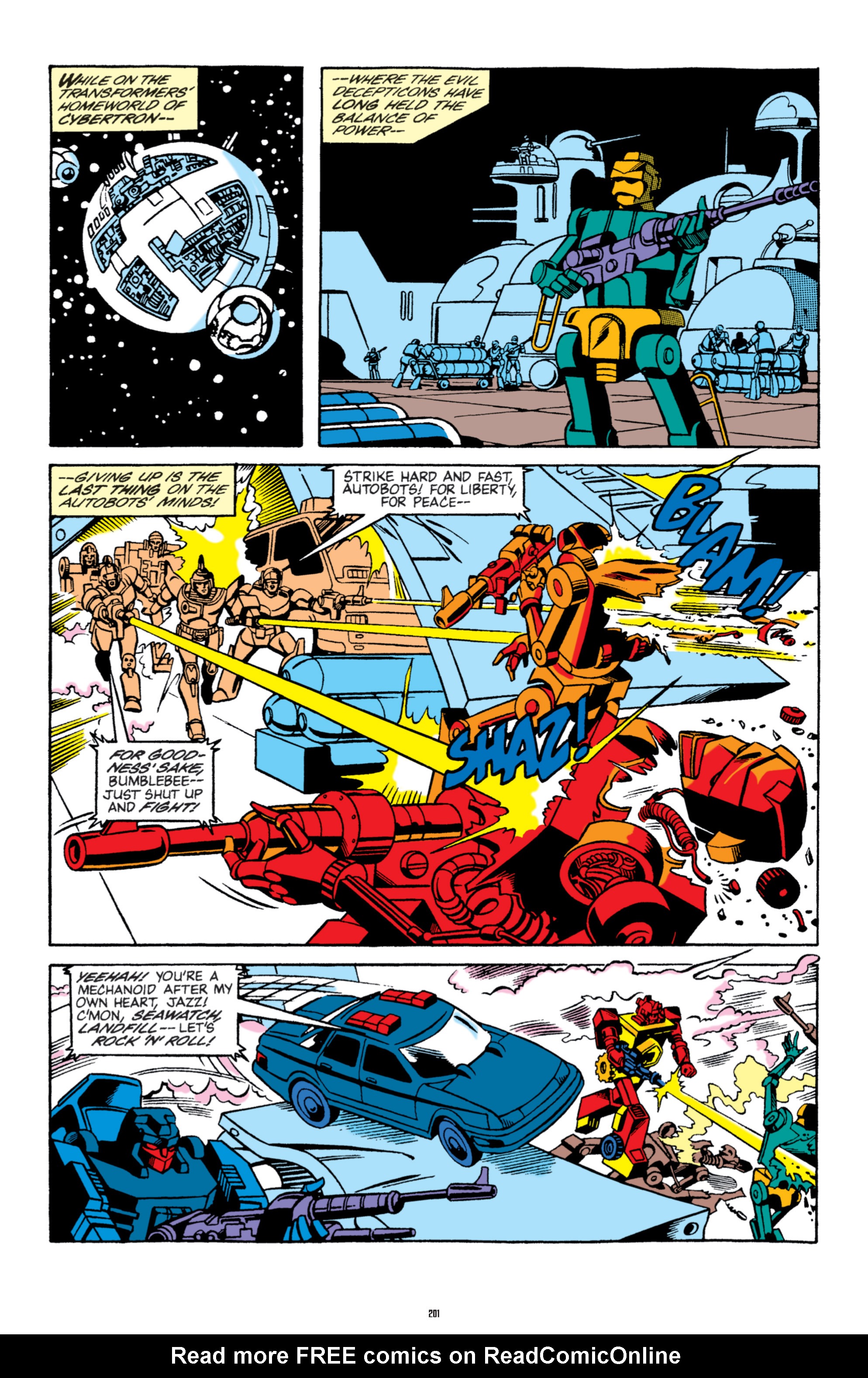 Read online The Transformers Classics comic -  Issue # TPB 5 - 202