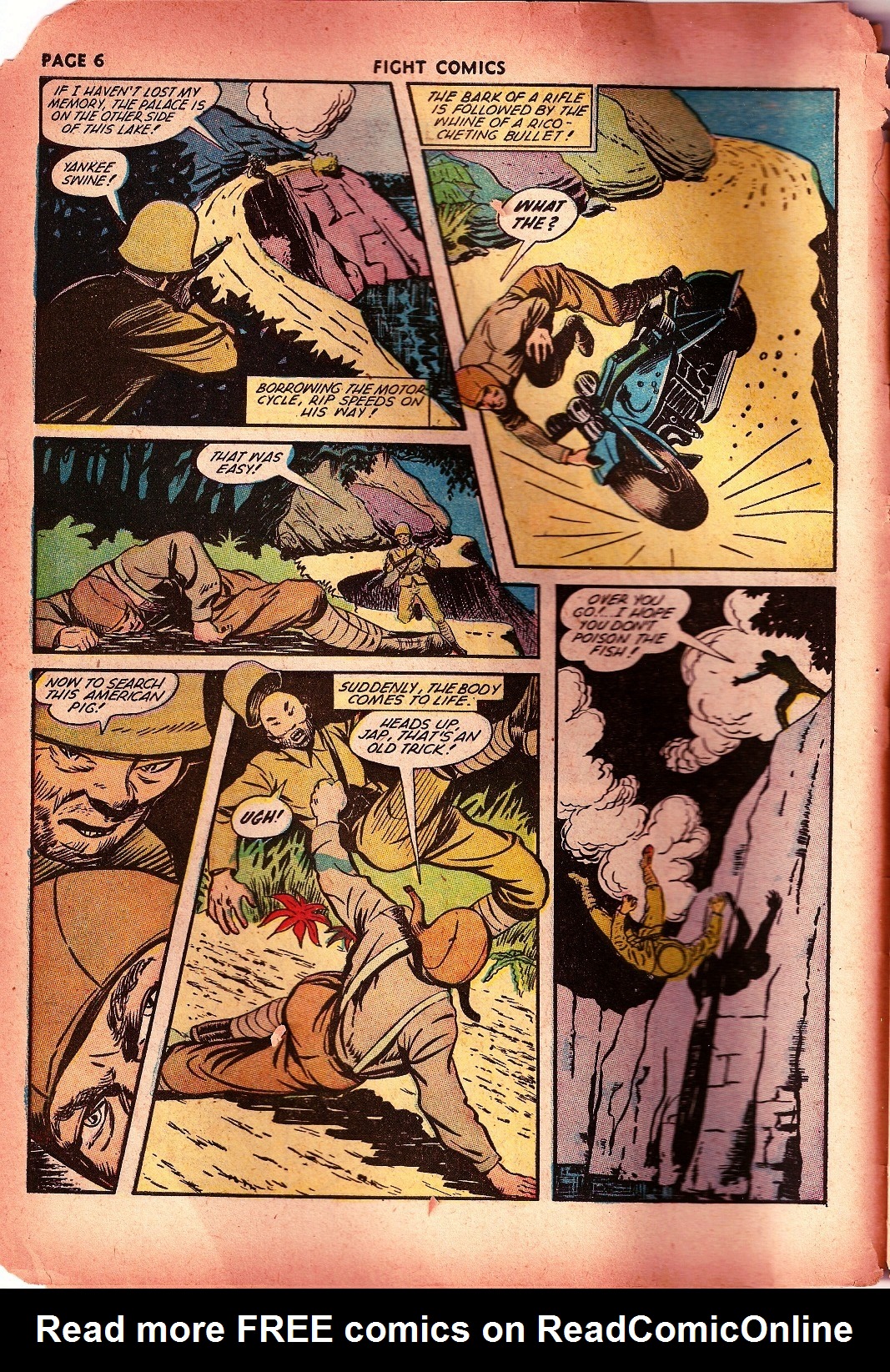 Read online Fight Comics comic -  Issue #23 - 8