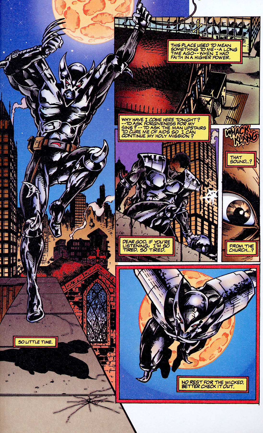 Read online Vampirella/Shadowhawk: Creatures of the Night comic -  Issue # Full - 17