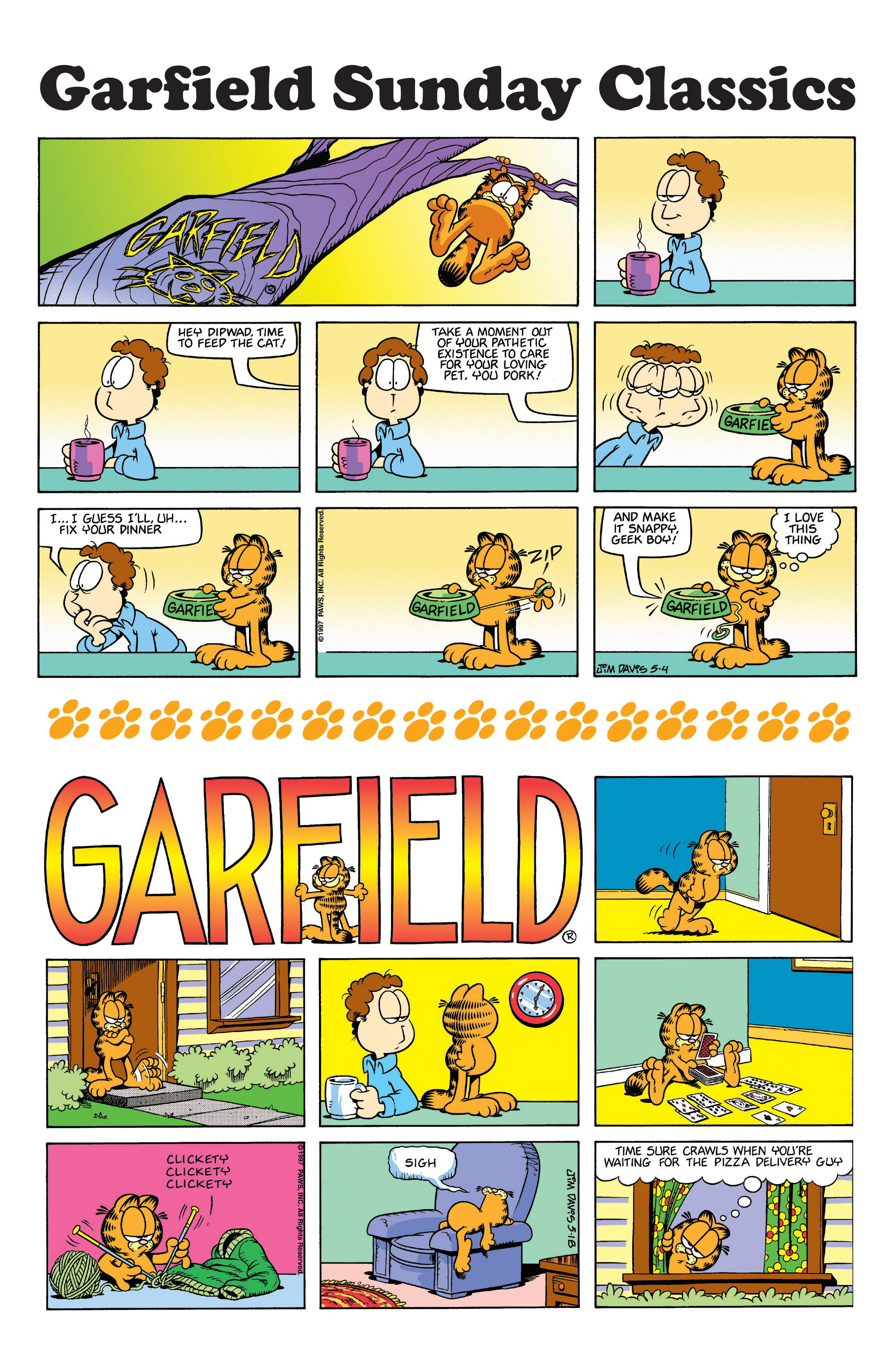Read online Garfield comic -  Issue #29 - 29