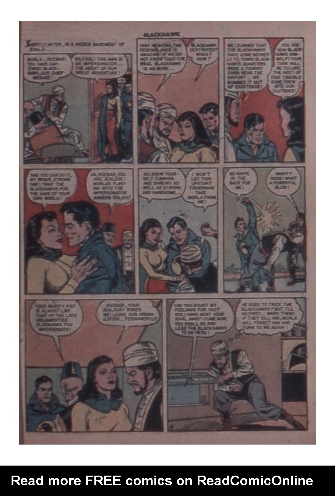 Read online Blackhawk (1957) comic -  Issue #31 - 21