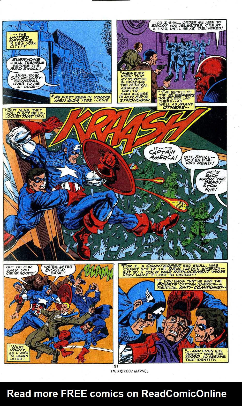 Read online Captain America (1968) comic -  Issue # _Annual 13 - 33
