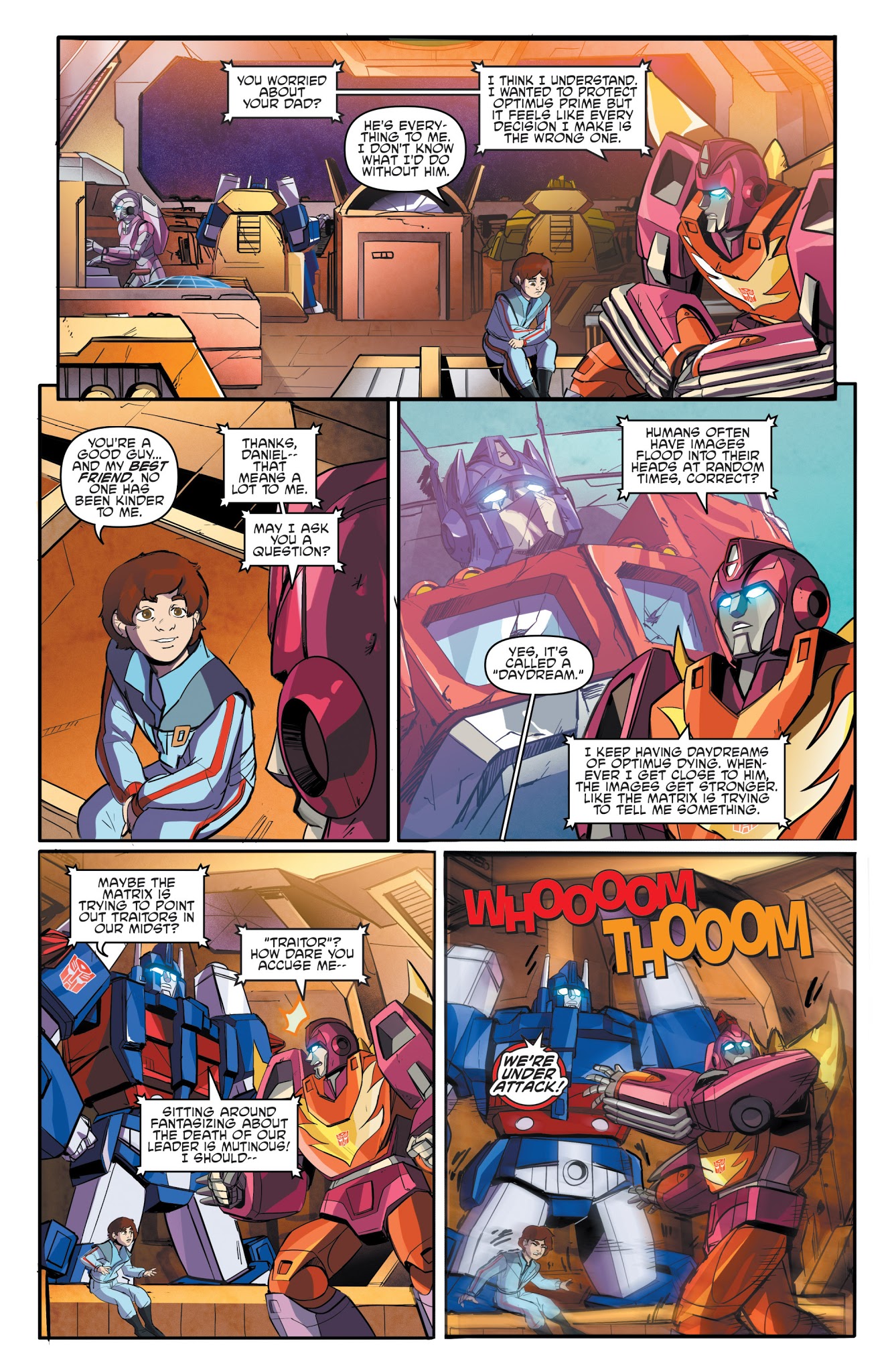 Read online Transformers: Deviations comic -  Issue # Full - 12