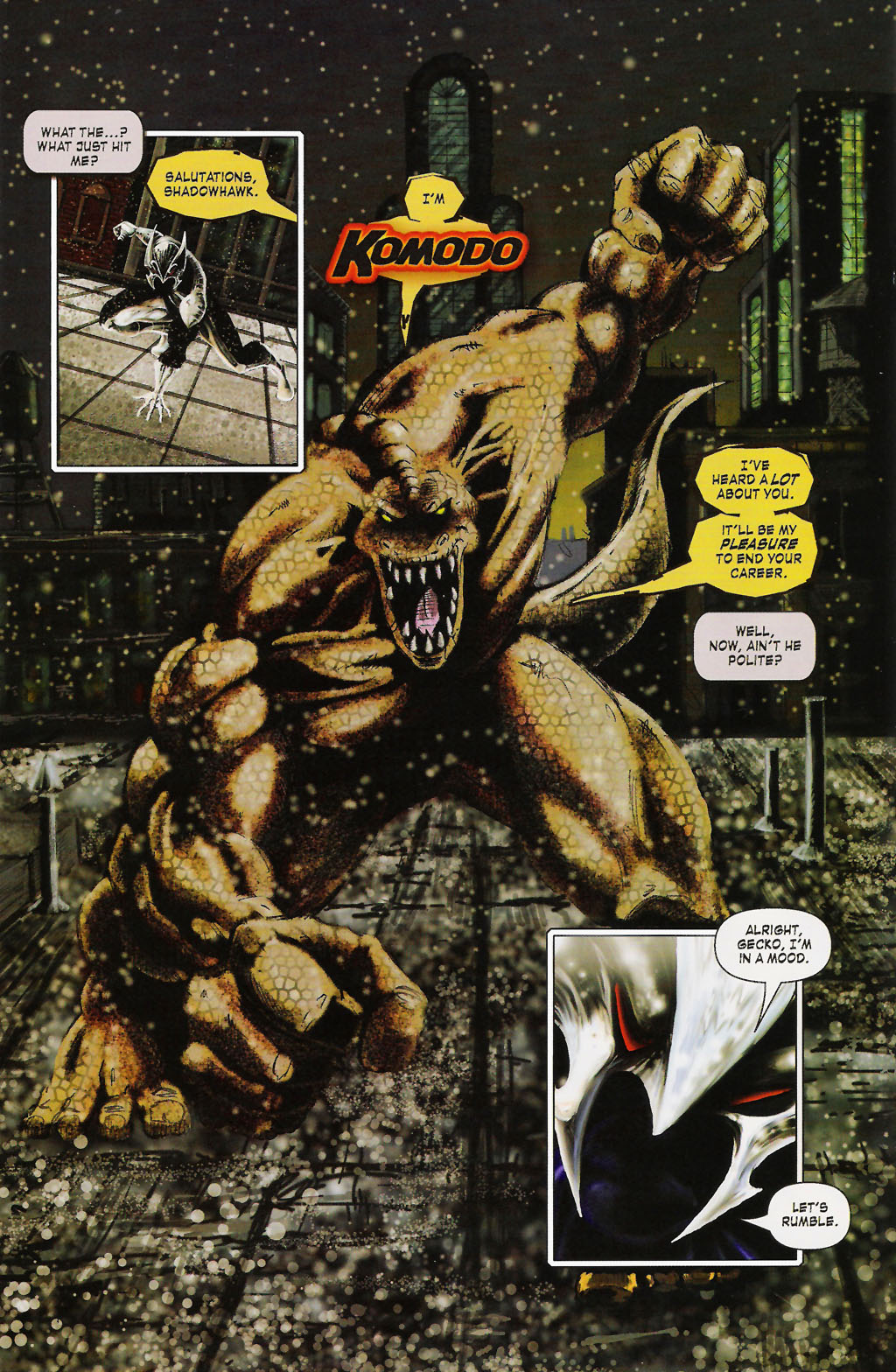 Read online ShadowHawk (2005) comic -  Issue #9 - 12
