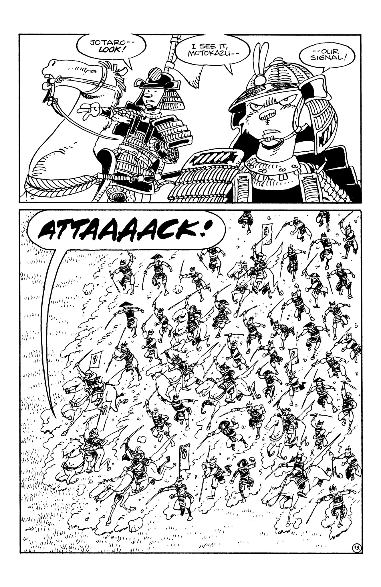 Read online Usagi Yojimbo: Senso comic -  Issue #1 - 14