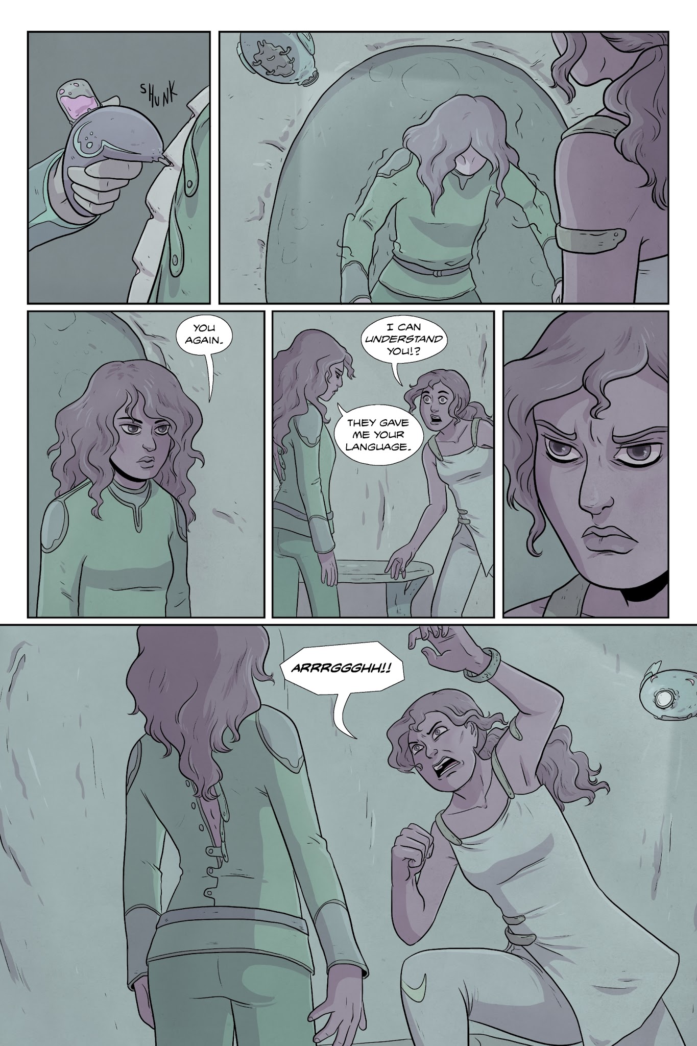 Read online Lifeformed: Cleo Makes Contact comic -  Issue # TPB - 107