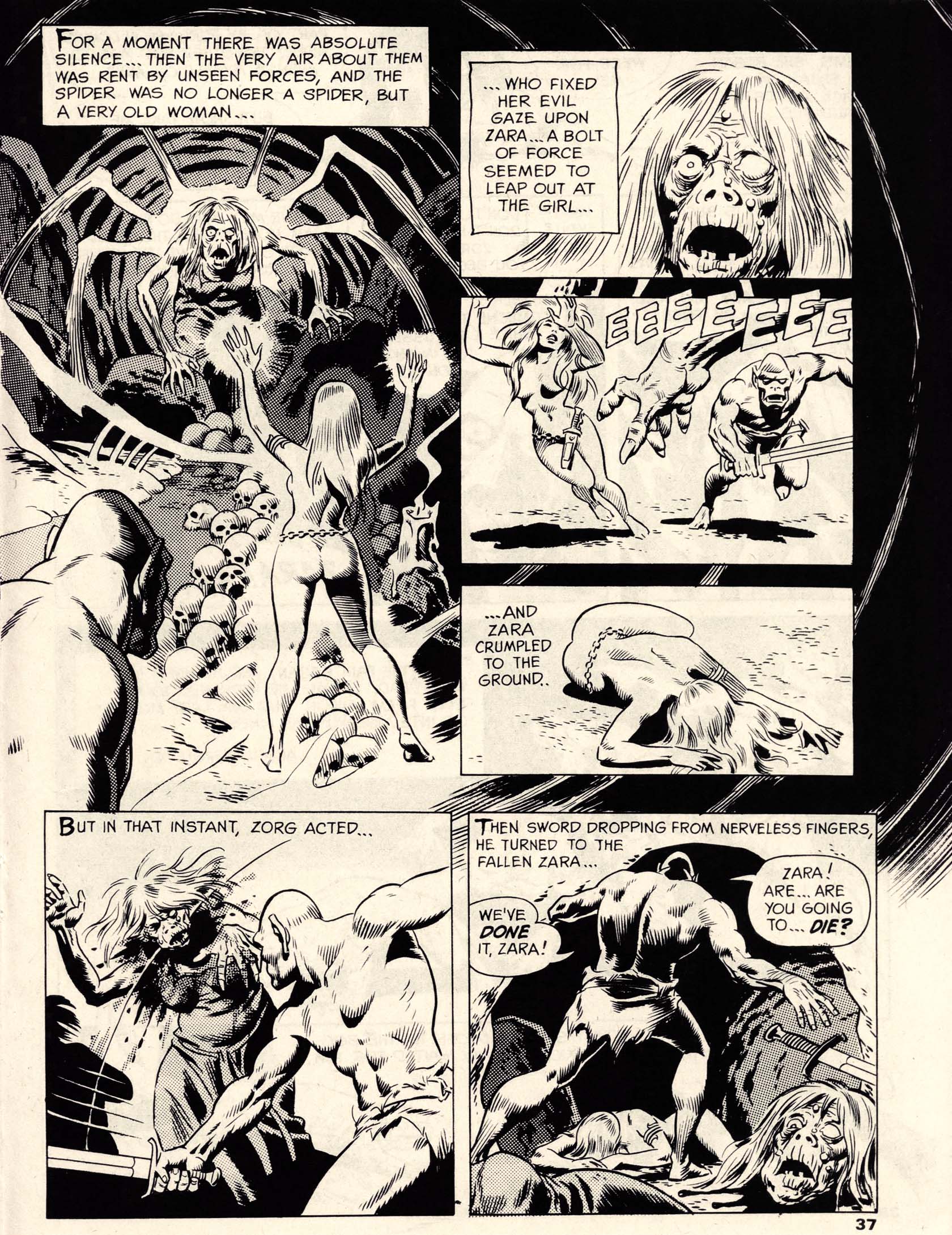Read online Vampirella (1969) comic -  Issue #9 - 37
