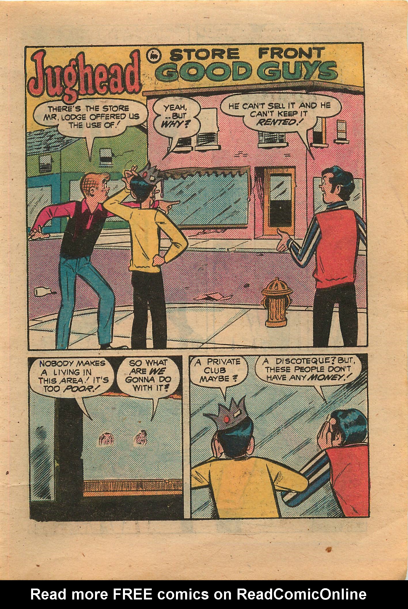 Read online Jughead Jones Comics Digest comic -  Issue #16 - 97