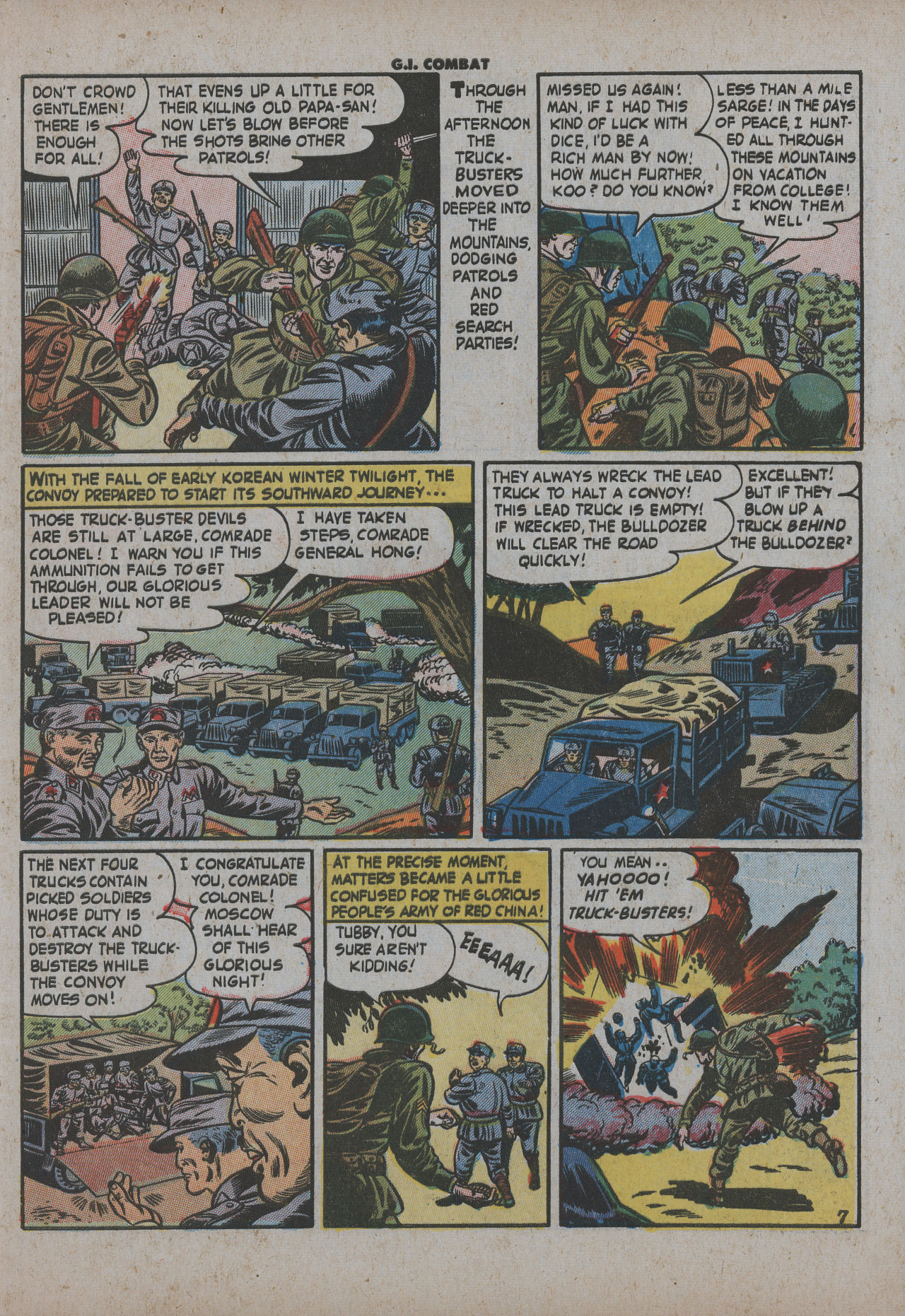 Read online G.I. Combat (1952) comic -  Issue #9 - 9