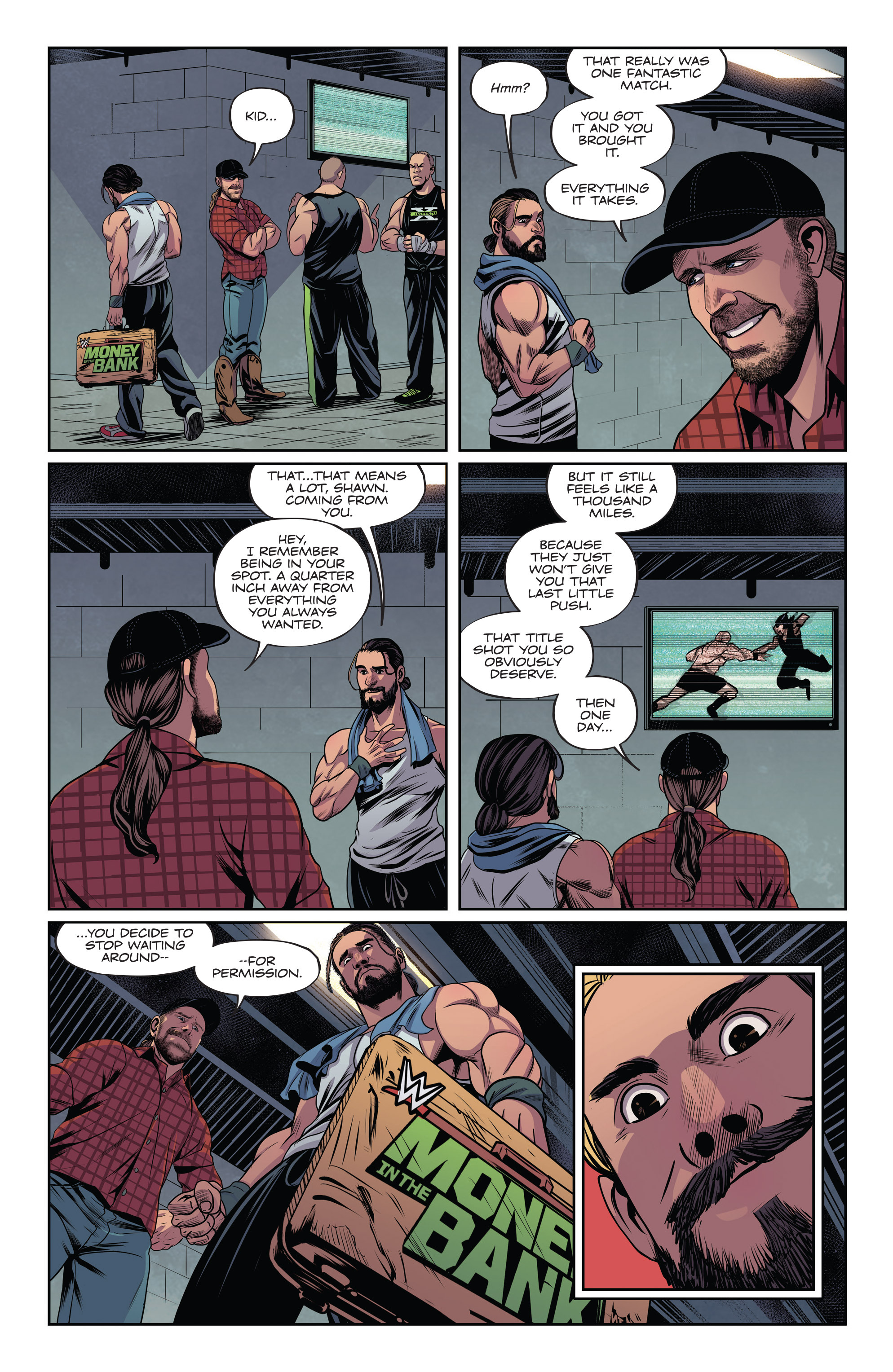 Read online WWE comic -  Issue #1 - 18