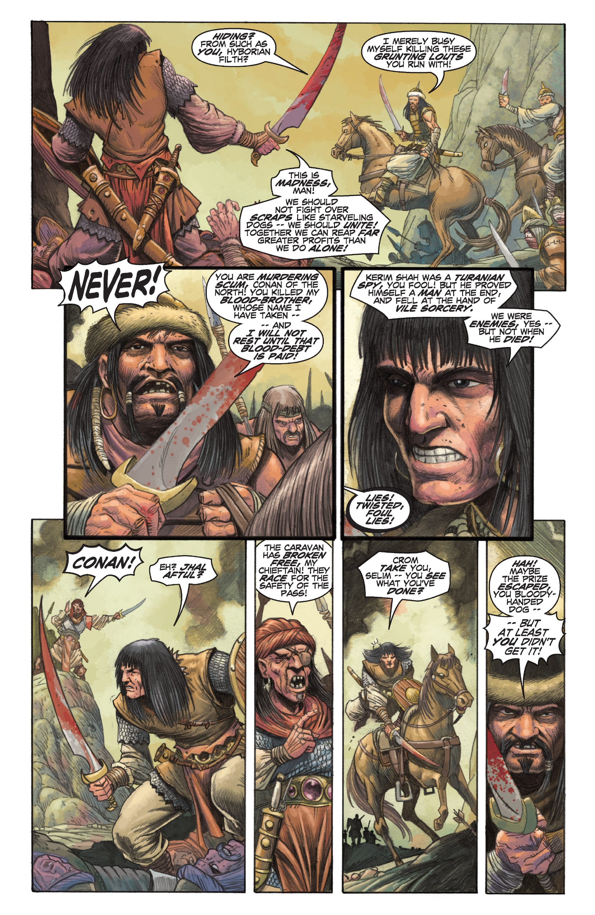 Read online Conan Chronicles Epic Collection comic -  Issue # TPB The Heart of Yag-Kosha (Part 2) - 39