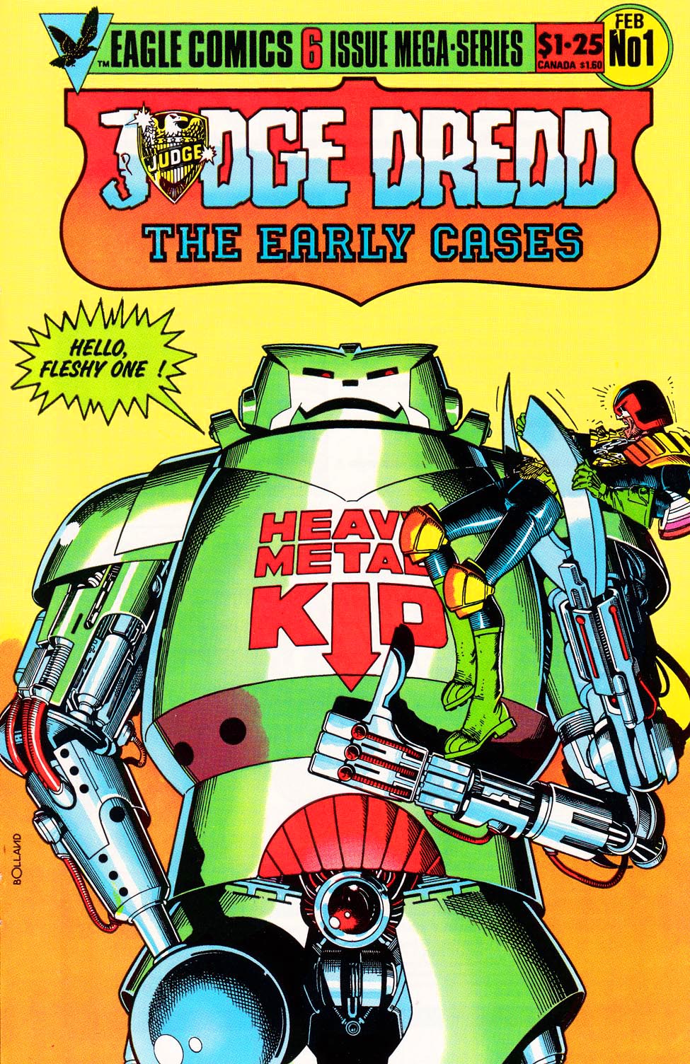 Read online Judge Dredd: The Early Cases comic -  Issue #1 - 1