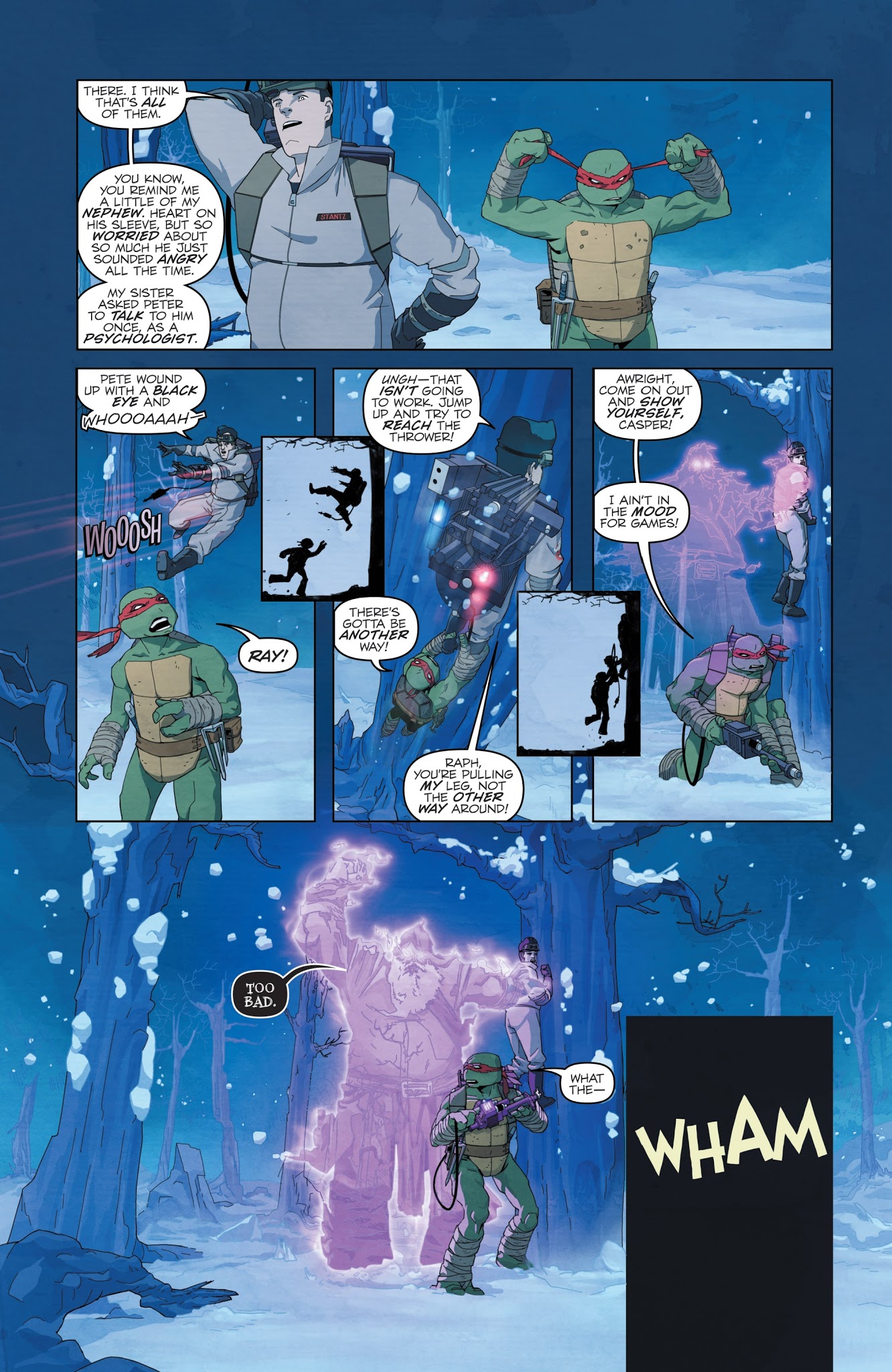 Read online Teenage Mutant Ninja Turtles/Ghostbusters 2 comic -  Issue #2 - 13