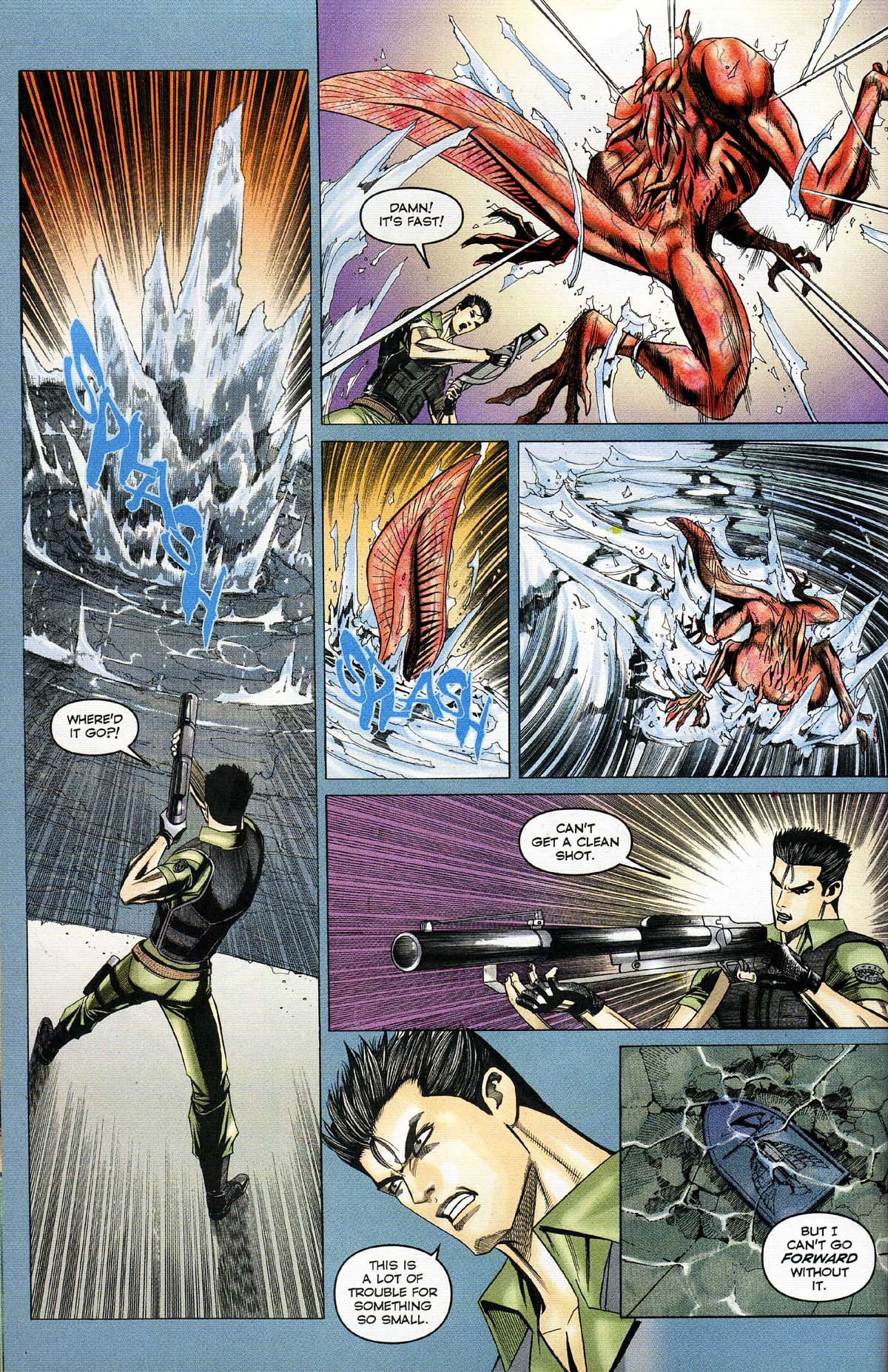 Read online Resident Evil Code: Veronica comic -  Issue #4 - 13