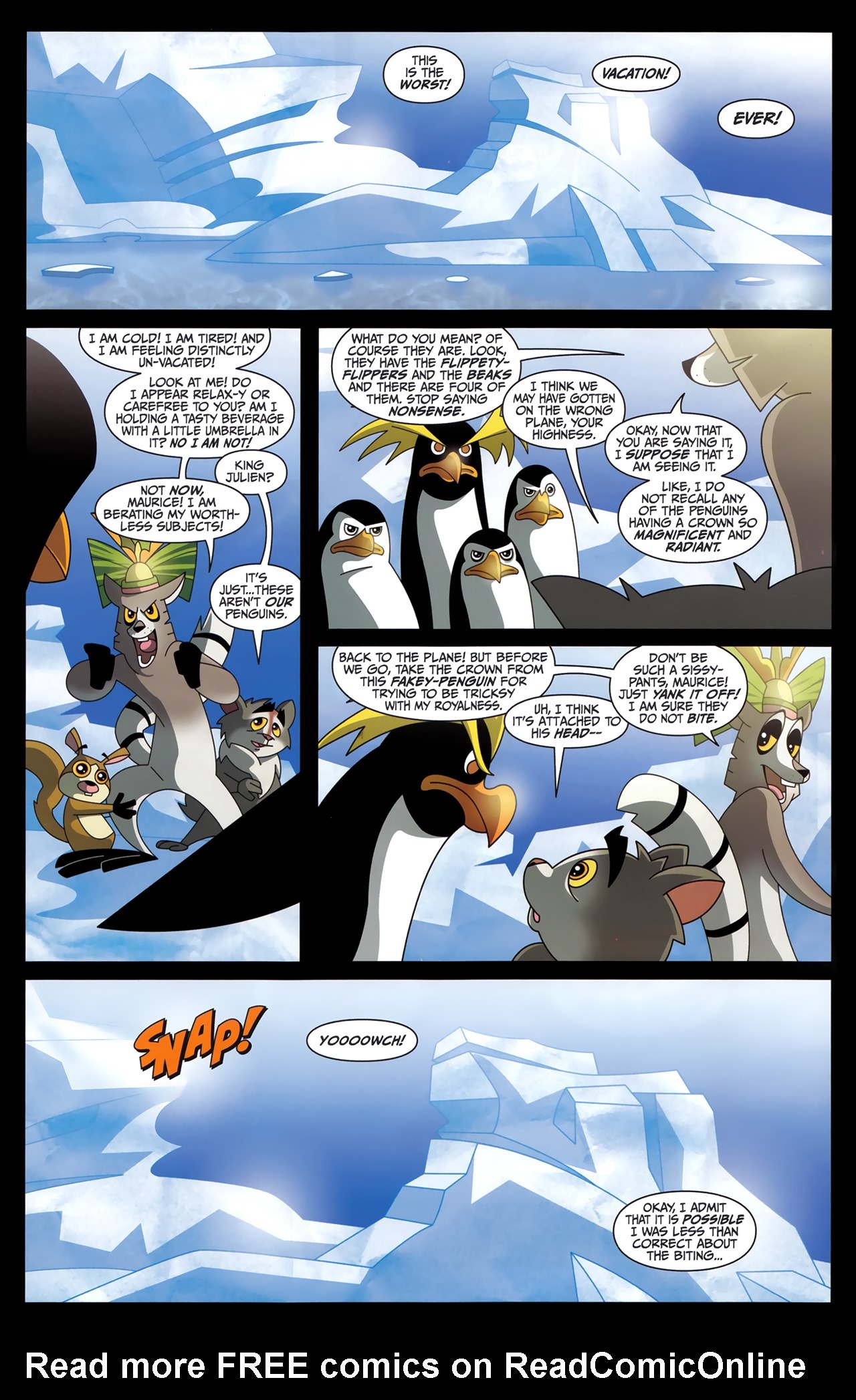 Read online Penguins of Madagascar comic -  Issue #2 - 12