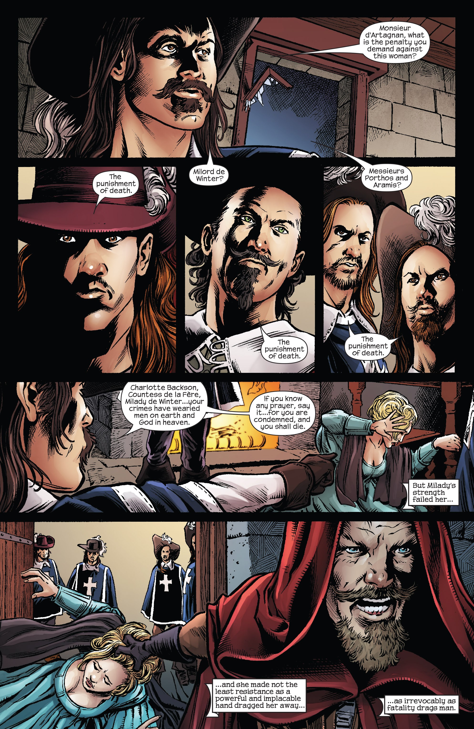 Read online Marvel Illustrated: The Three Musketeers comic -  Issue #6 - 11
