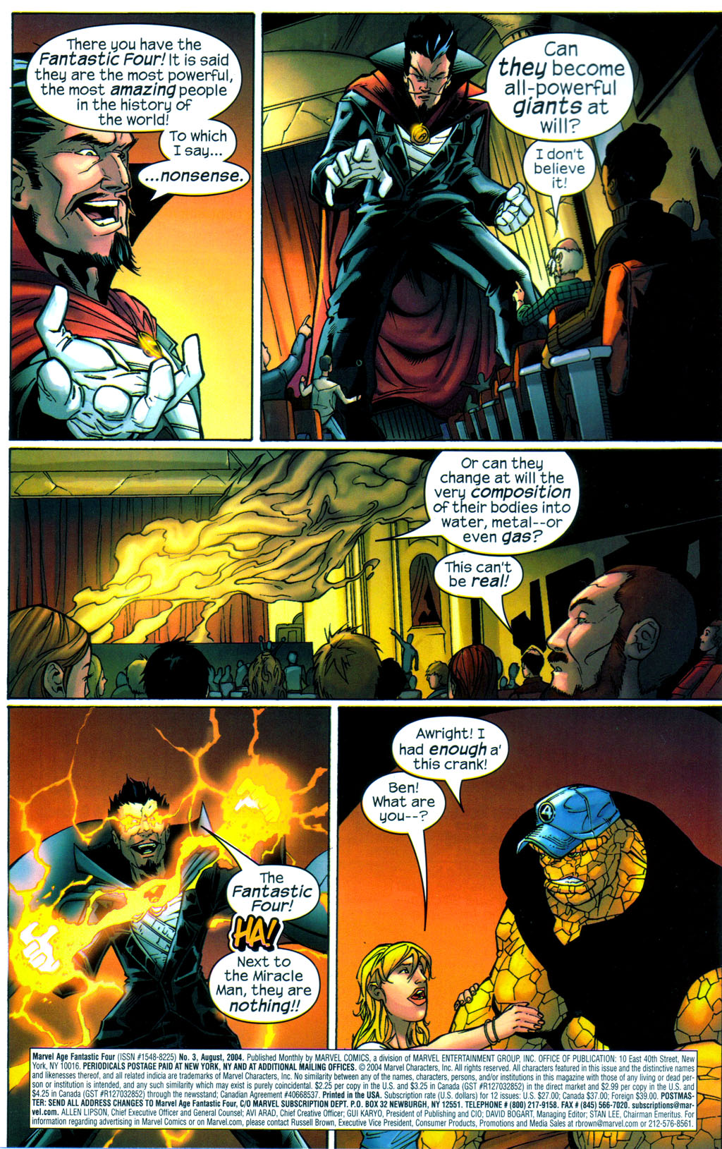 Read online Marvel Age Fantastic Four comic -  Issue #3 - 3