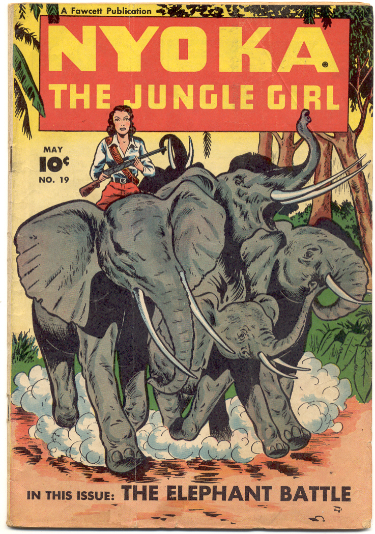 Read online Nyoka the Jungle Girl (1945) comic -  Issue #19 - 1