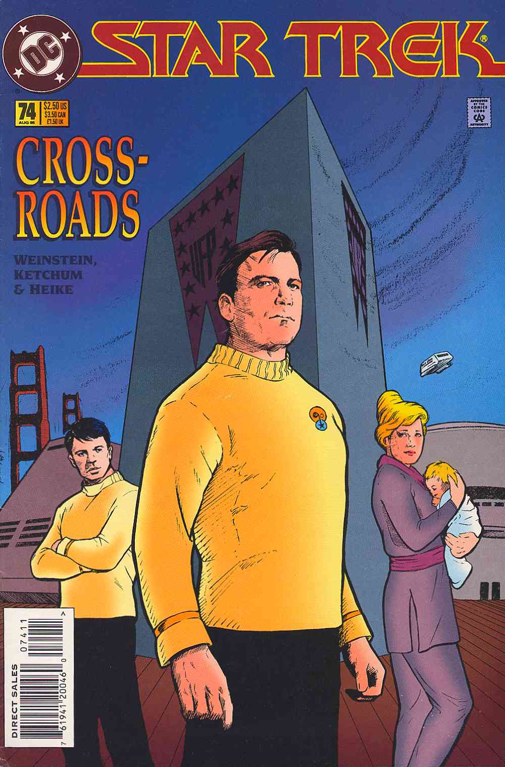 Read online Star Trek (1989) comic -  Issue #74 - 1