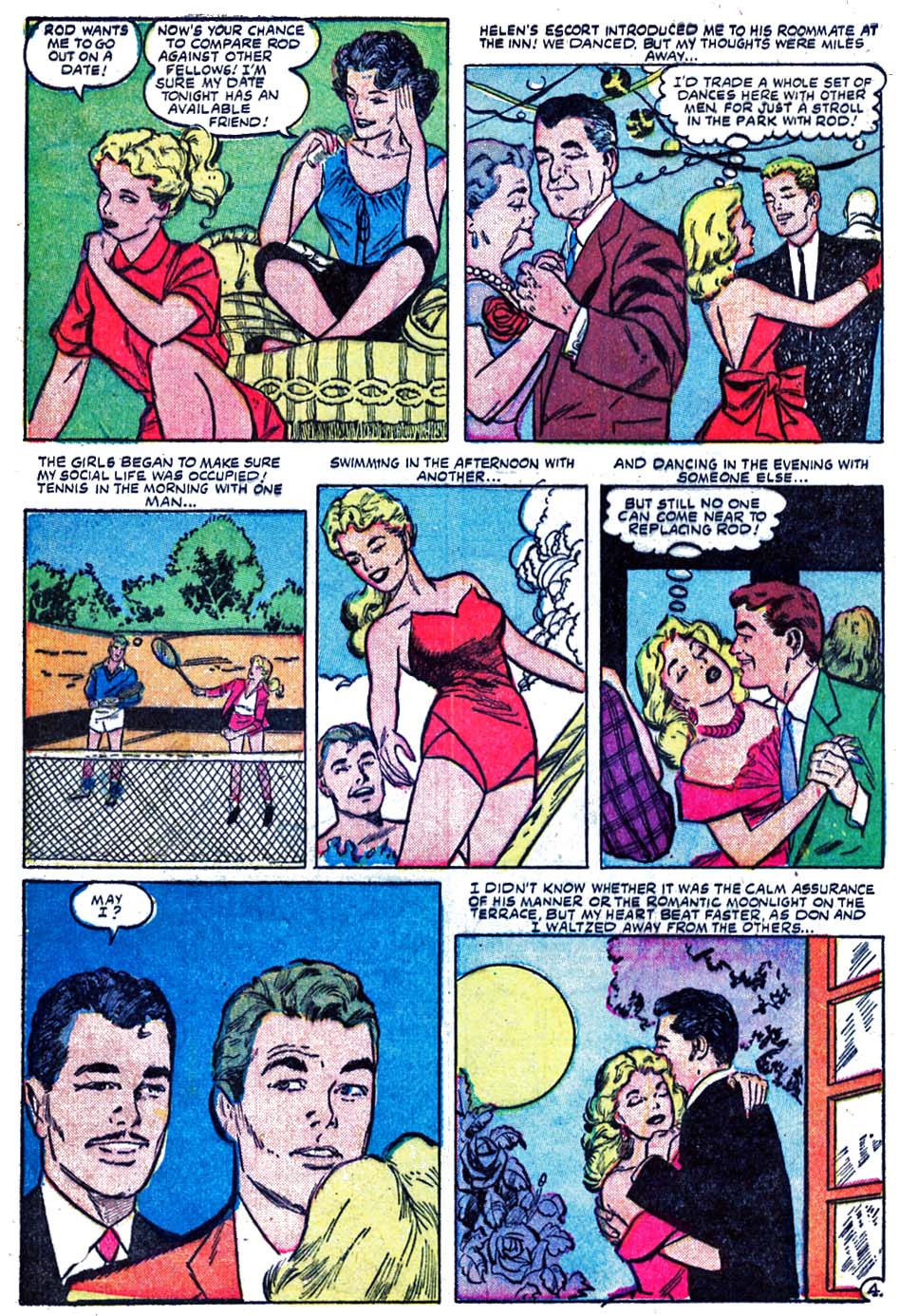Read online Love Romances comic -  Issue #52 - 6