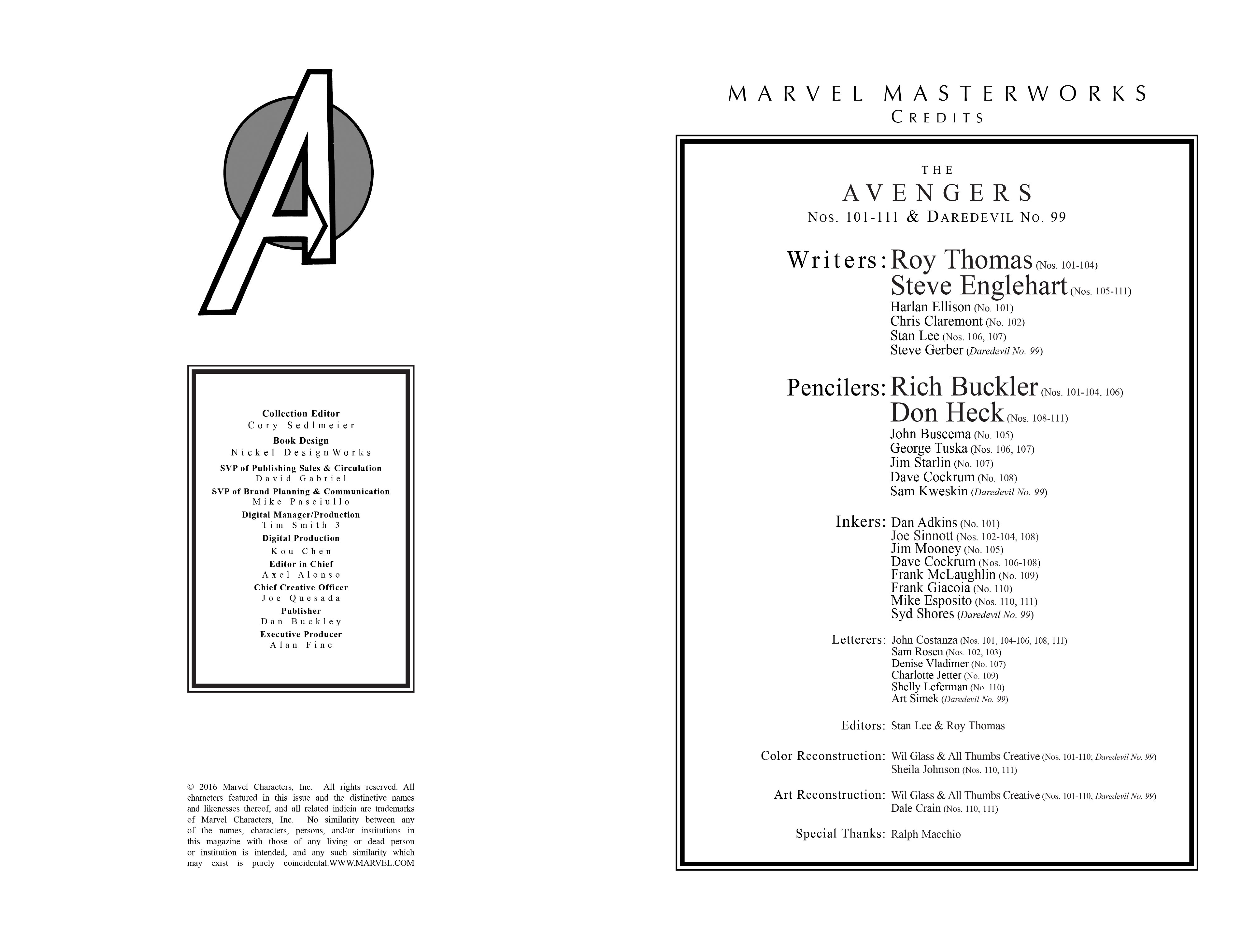 Read online Marvel Masterworks: The Avengers comic -  Issue # TPB 11 (Part 1) - 3