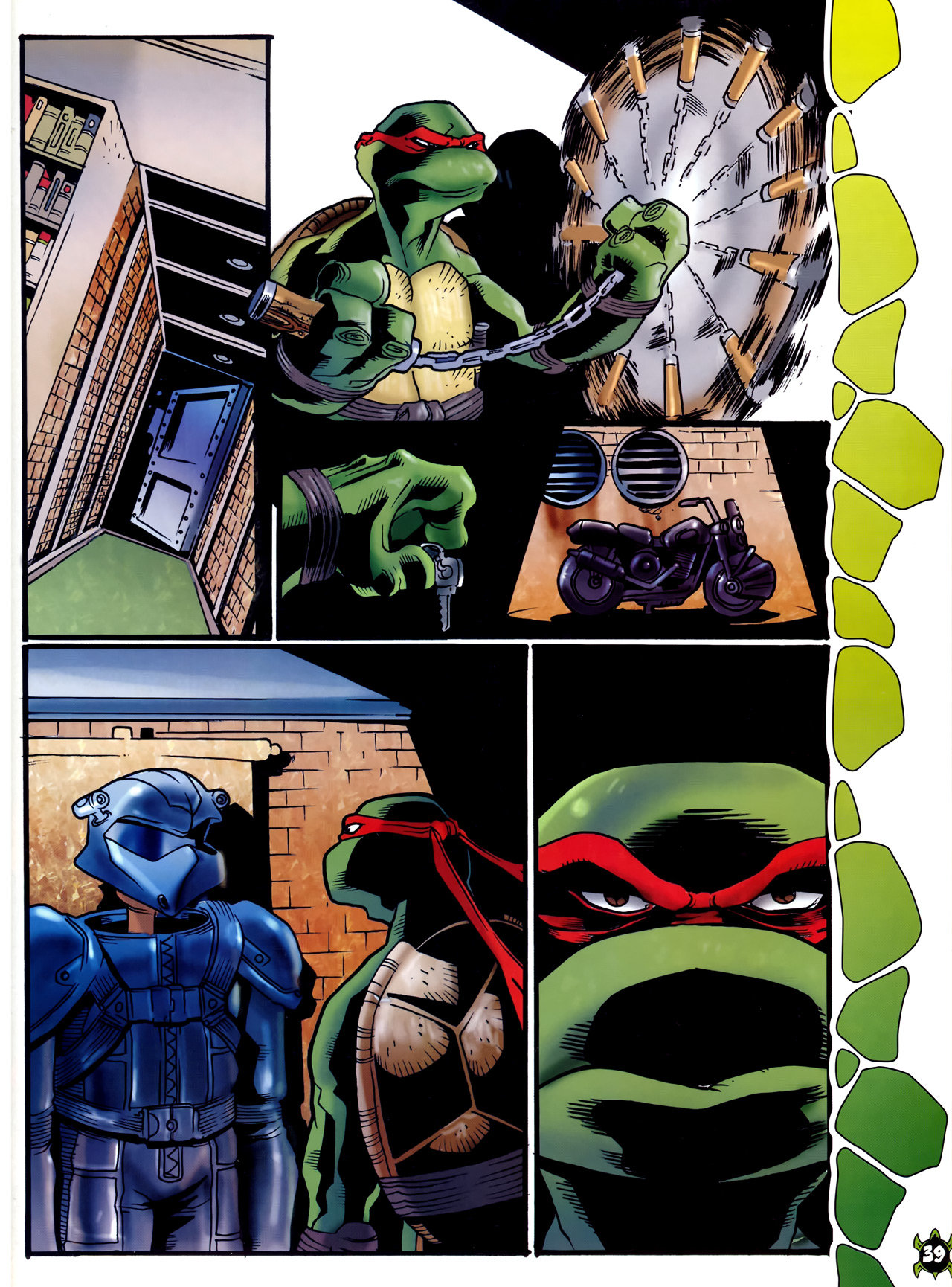 Read online Teenage Mutant Ninja Turtles Comic comic -  Issue #3 - 34