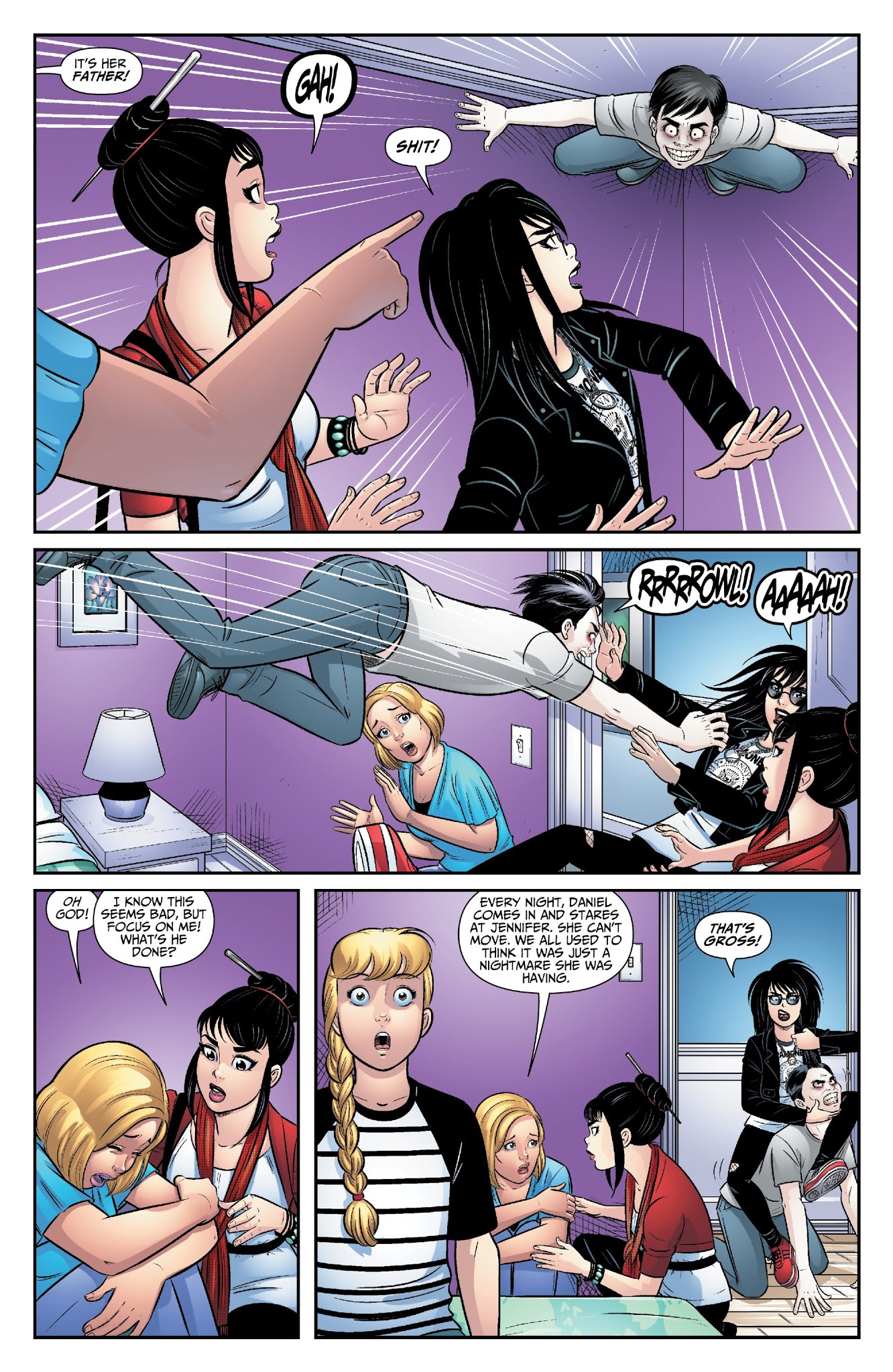 Read online Exorsisters comic -  Issue #2 - 4