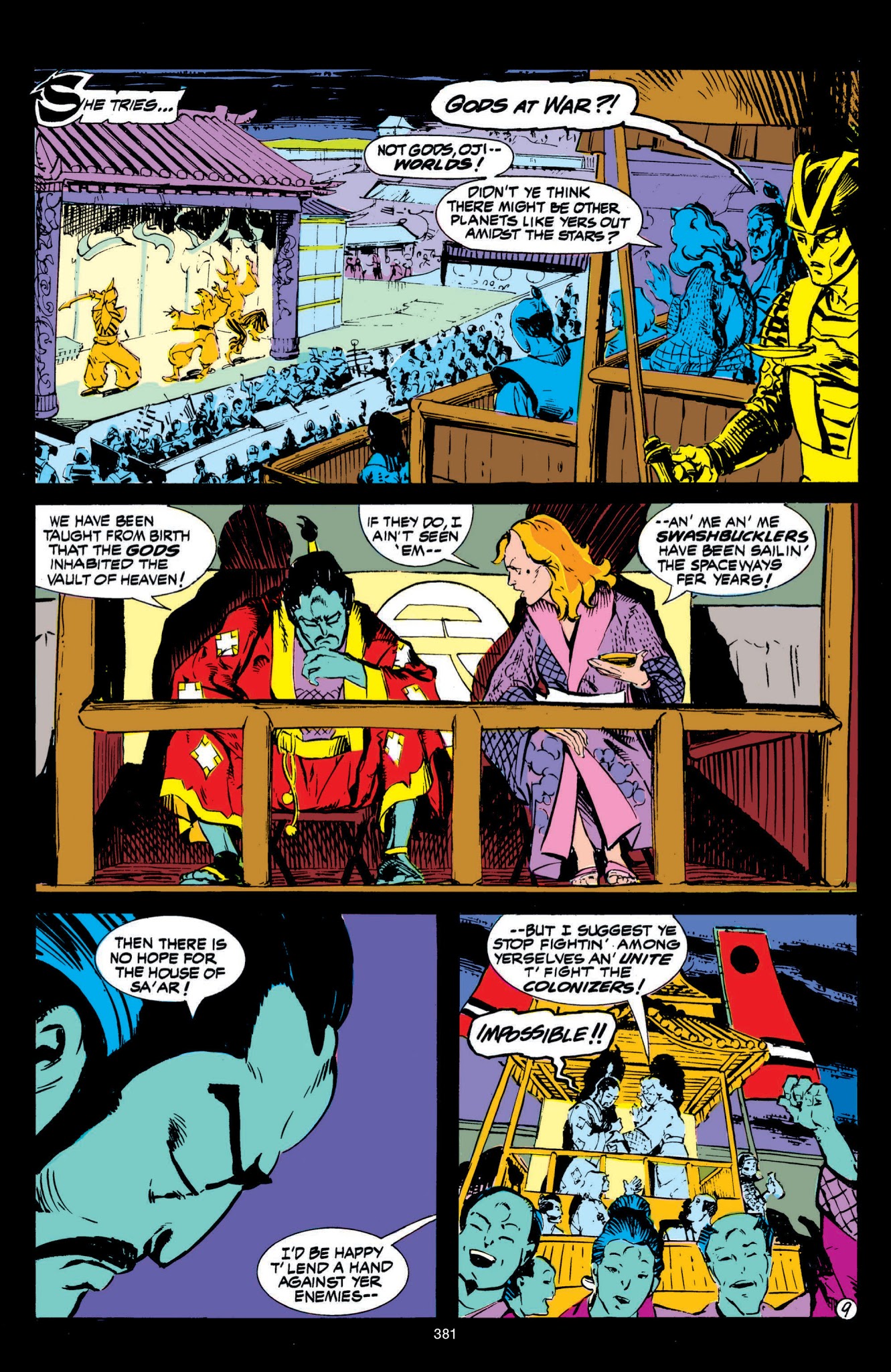 Read online Swords of the Swashbucklers comic -  Issue # TPB - 365