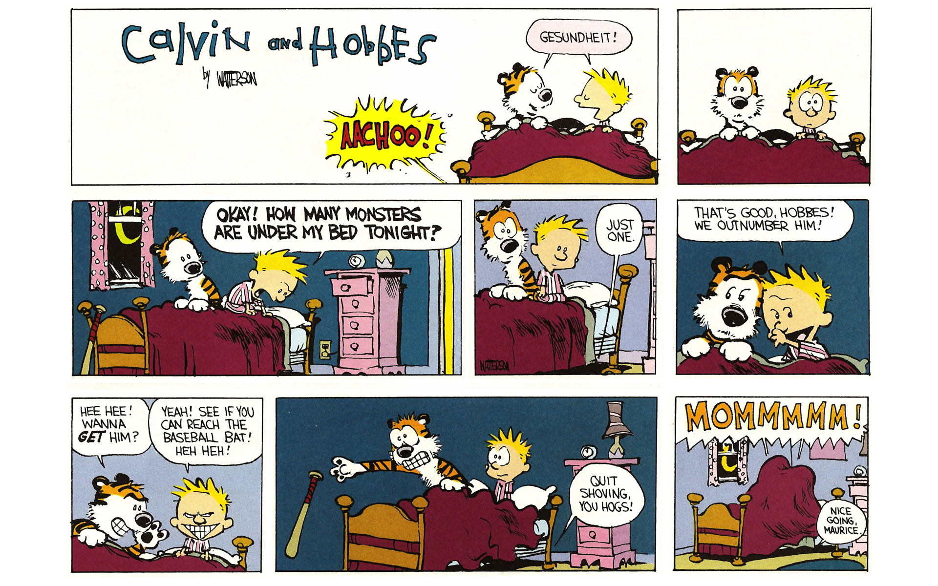 Read online Calvin and Hobbes comic -  Issue #1 - 65