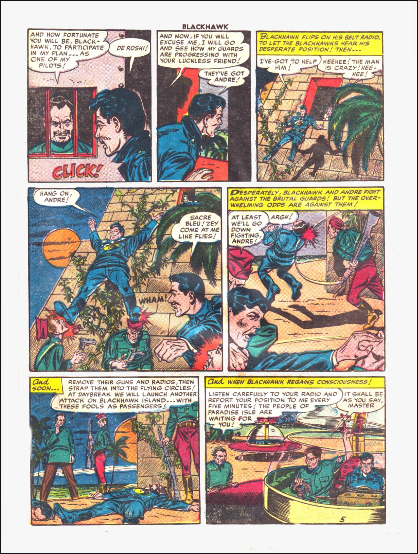 Read online Blackhawk (1957) comic -  Issue #54 - 31