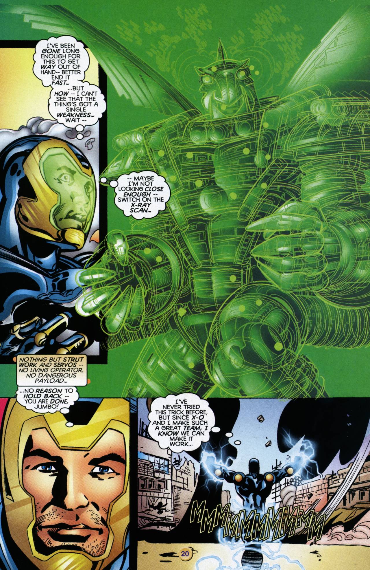 Read online X-O Manowar (1996) comic -  Issue #9 - 17