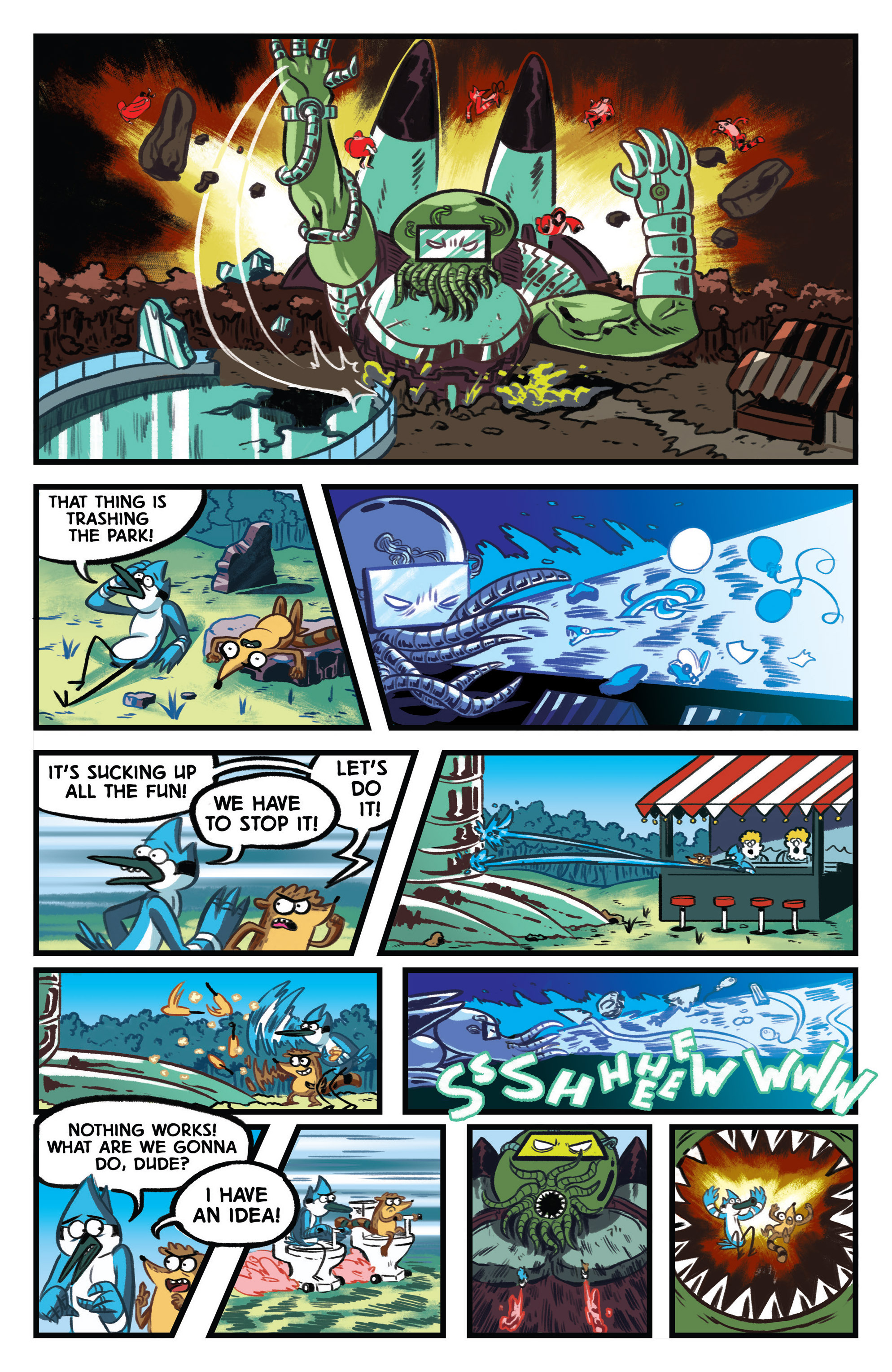 Read online Regular Show comic -  Issue #20 - 22