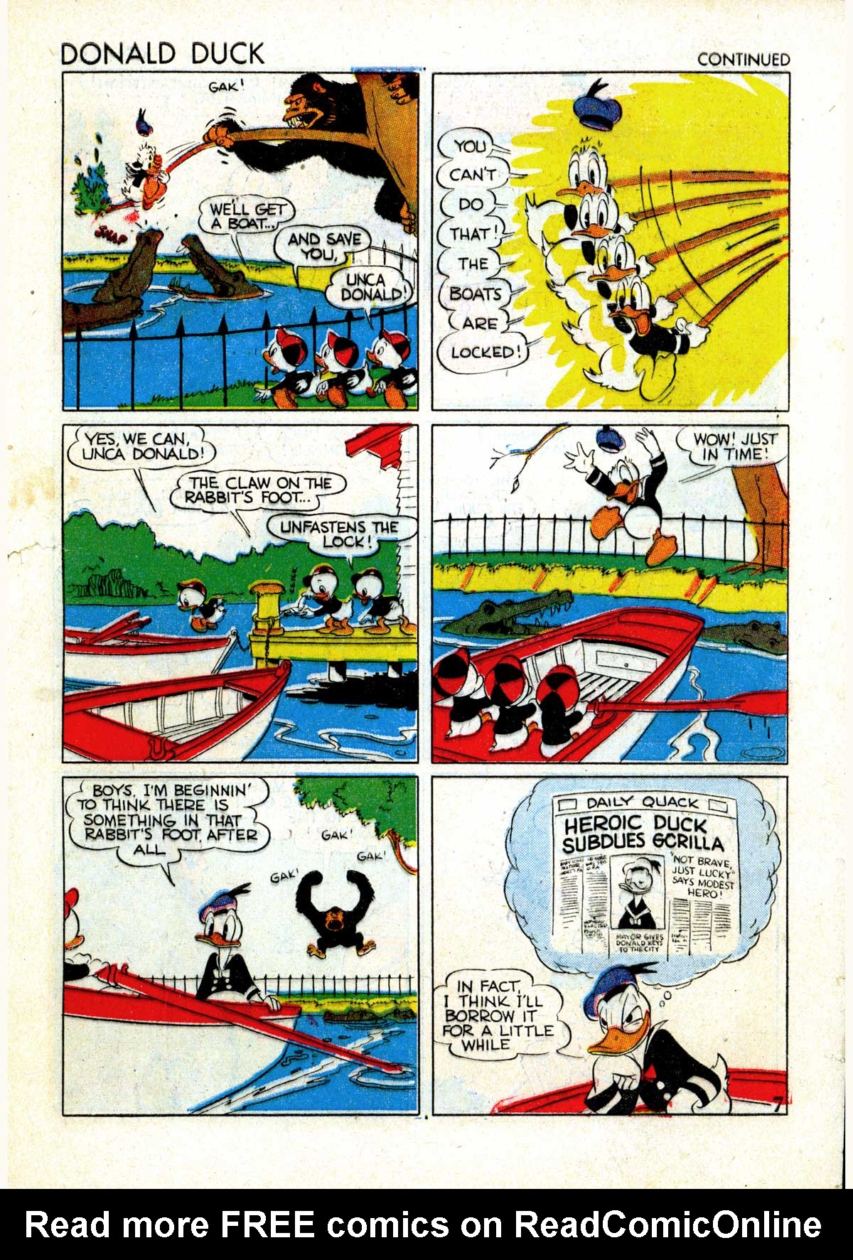 Read online Walt Disney's Comics and Stories comic -  Issue #32 - 9