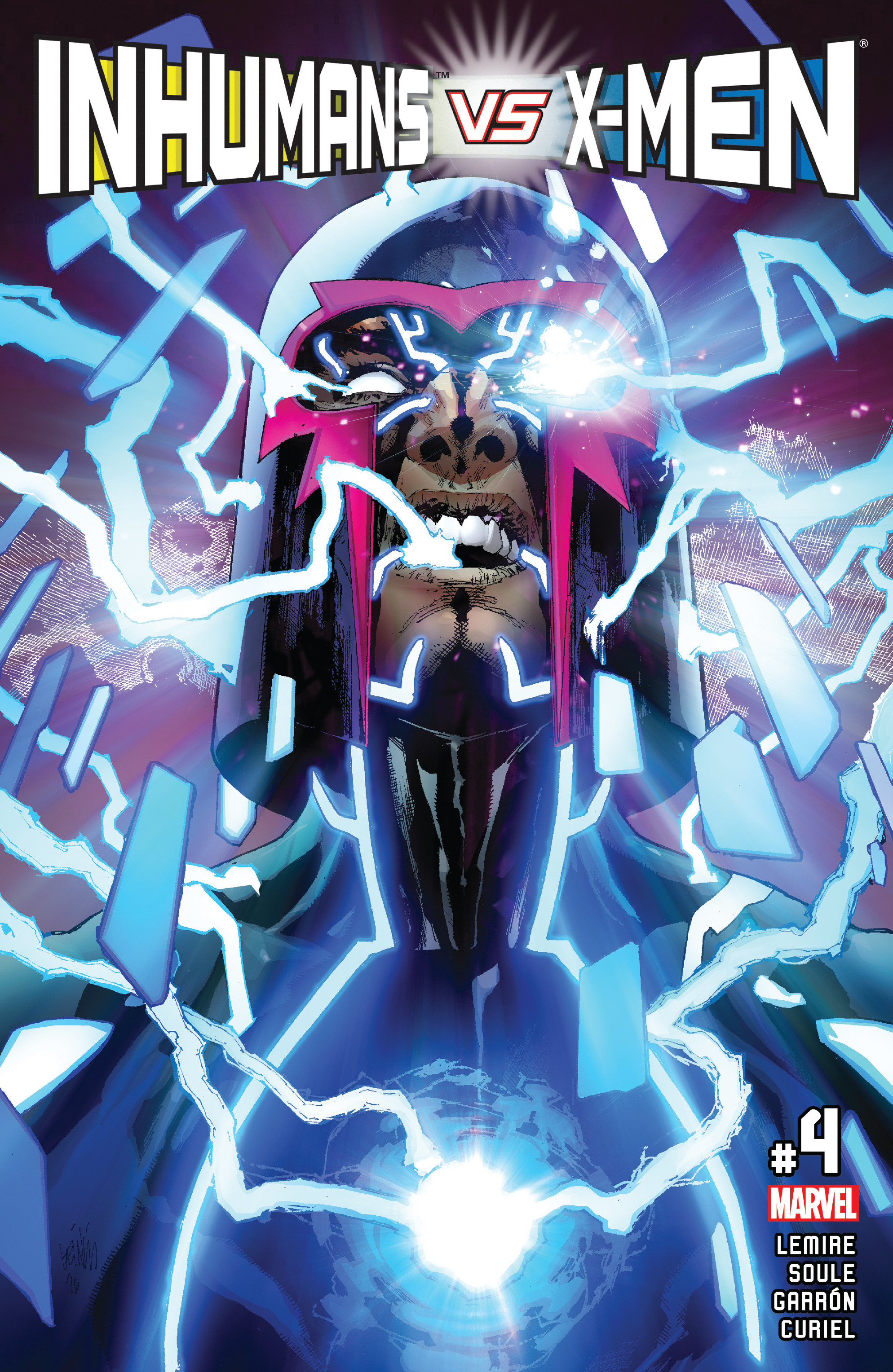 Read online Inhumans Vs. X-Men comic -  Issue #4 - 1