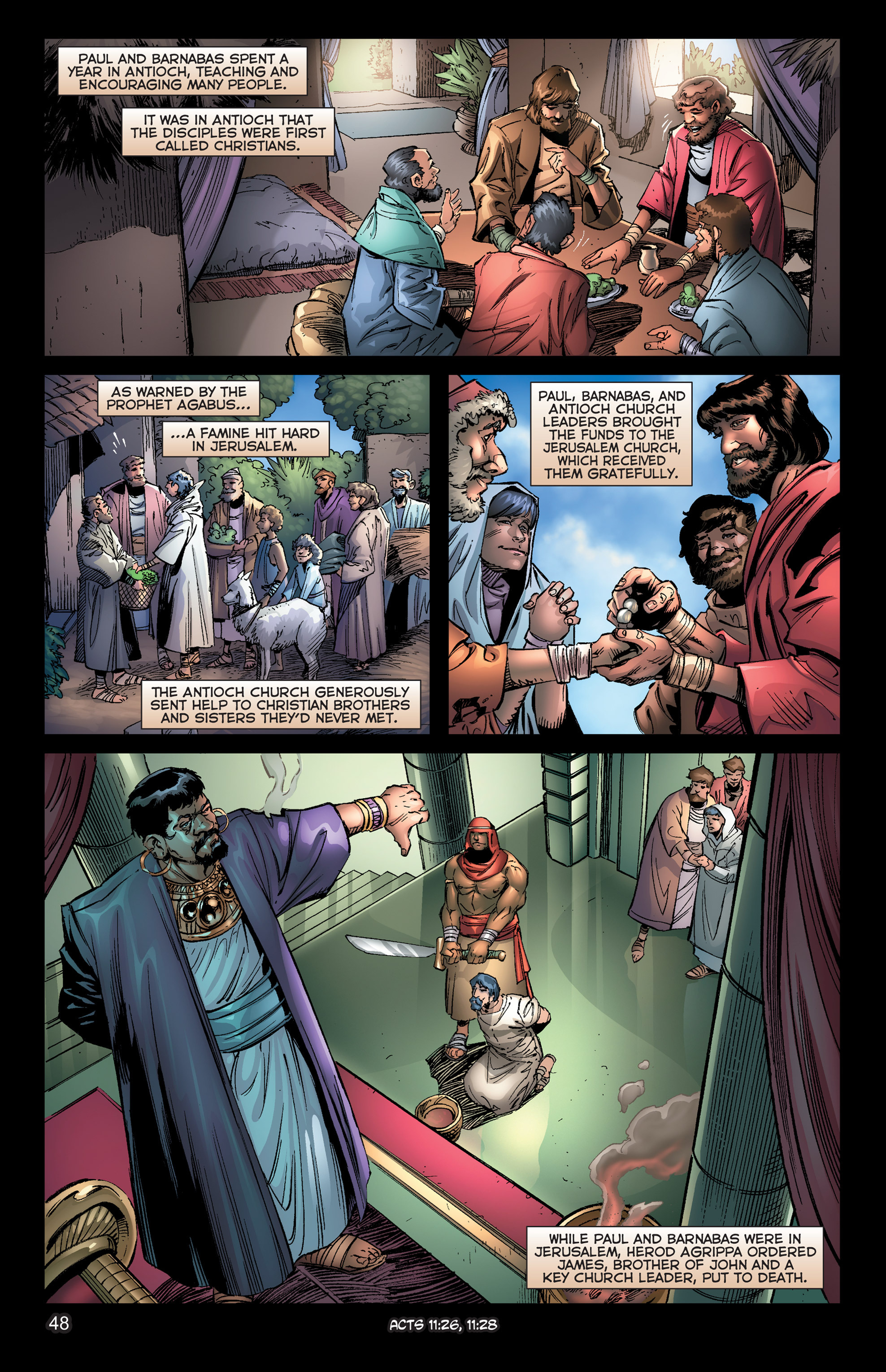 Read online The Kingstone Bible comic -  Issue #10 - 53